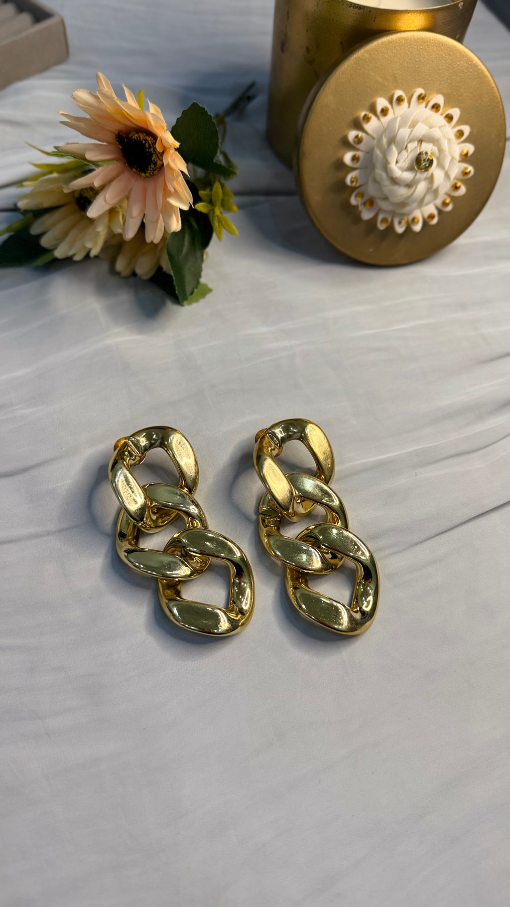 Gold Tone Earrings