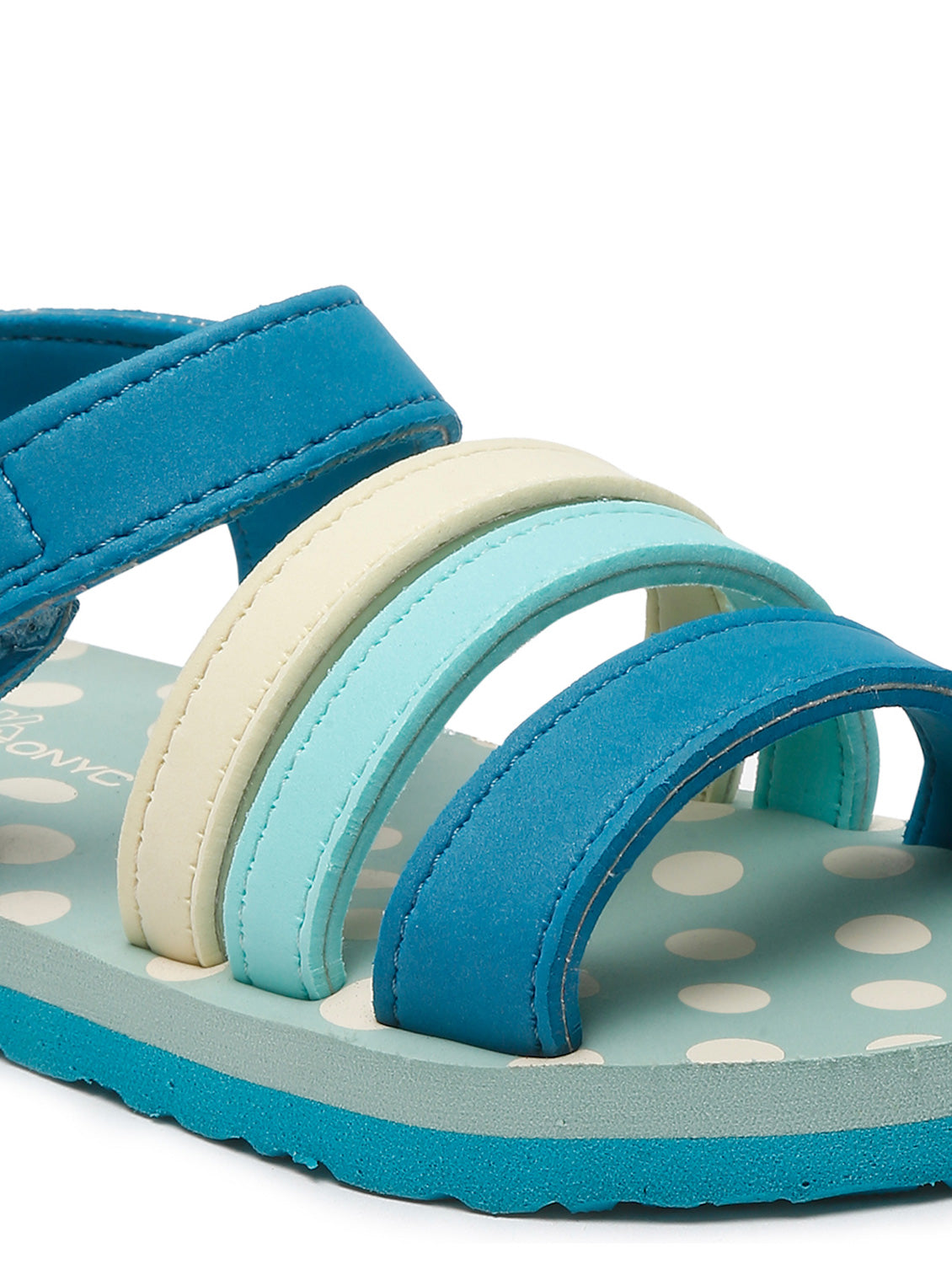 Premium Butterscotch Kids Sandals for Boys & Girls (Teal Blue)