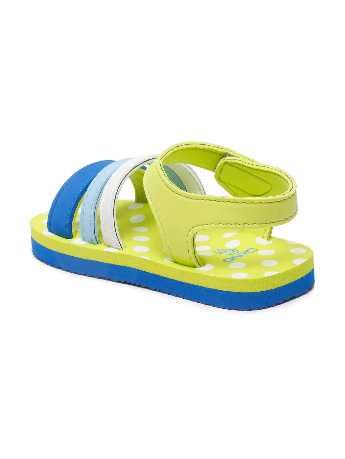 Premium Butterscotch Kids Sandals for Girls (Lime Green)