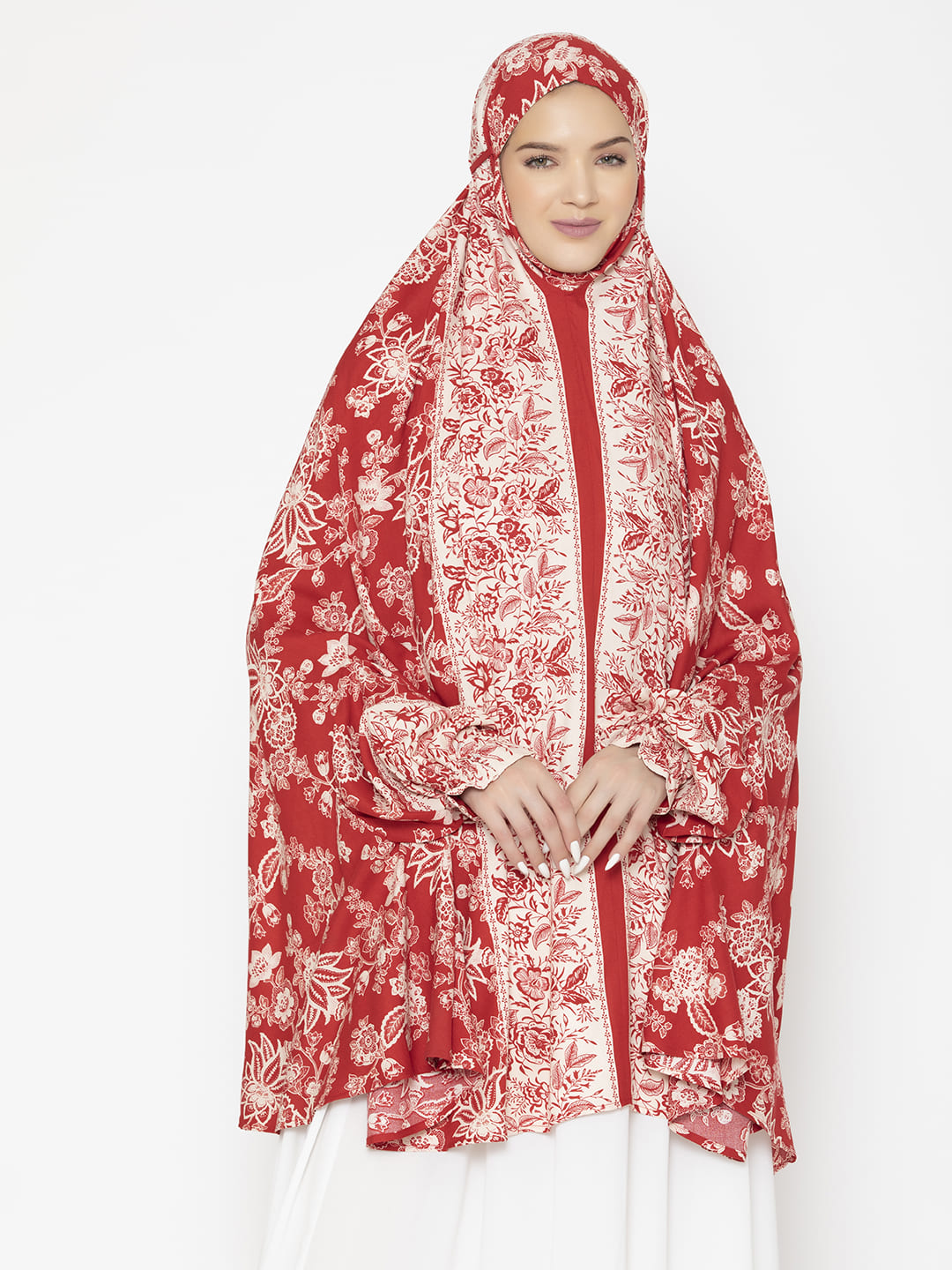 Royal Floral Patterned Namaz Dupatta