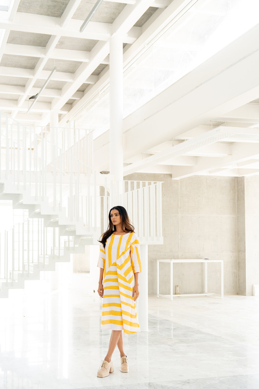 Pink Lemonade Striped Dress- SS