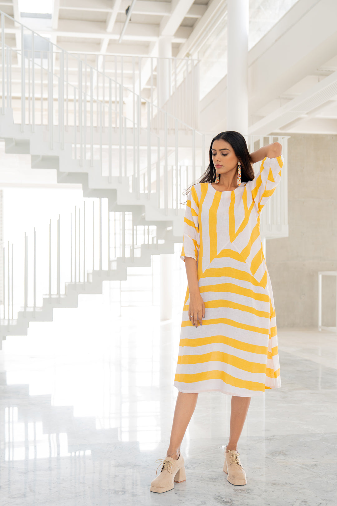 Pink Lemonade Striped Dress- SS