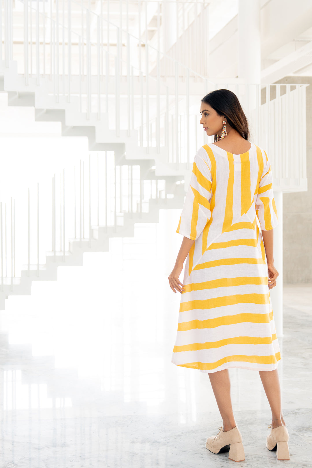 Pink Lemonade Striped Dress- SS