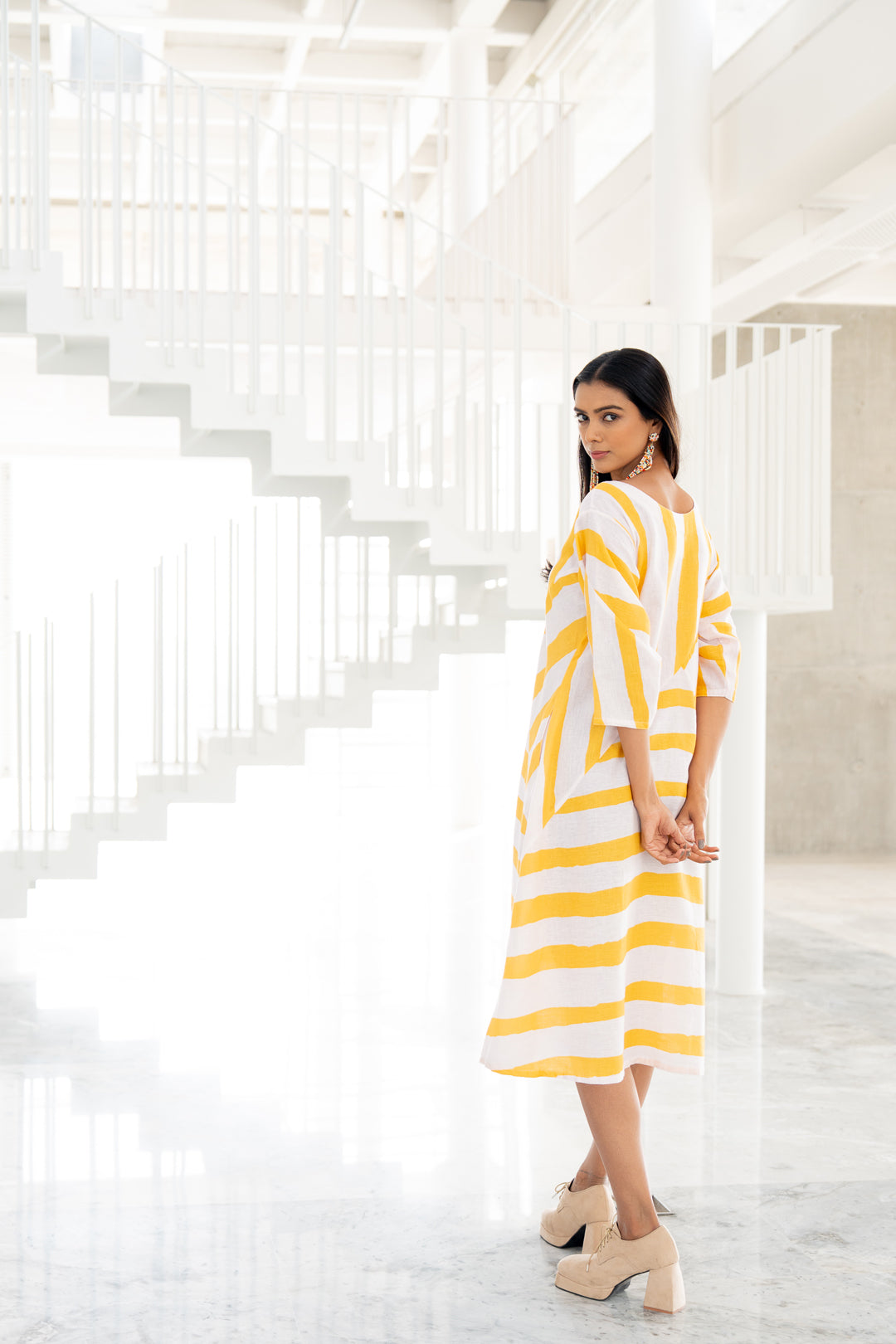 Pink Lemonade Striped Dress- SS