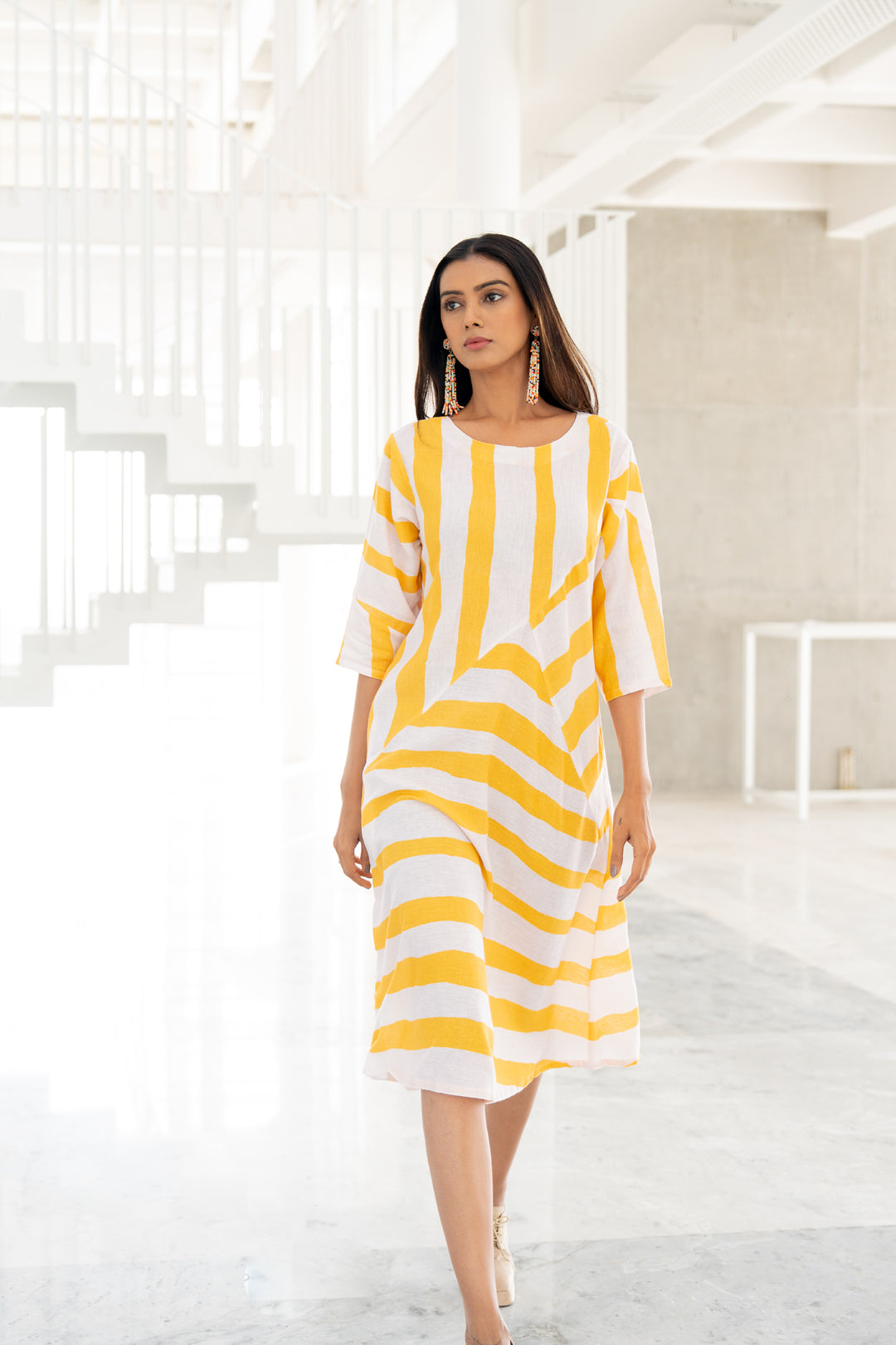 Pink Lemonade Striped Dress- SS