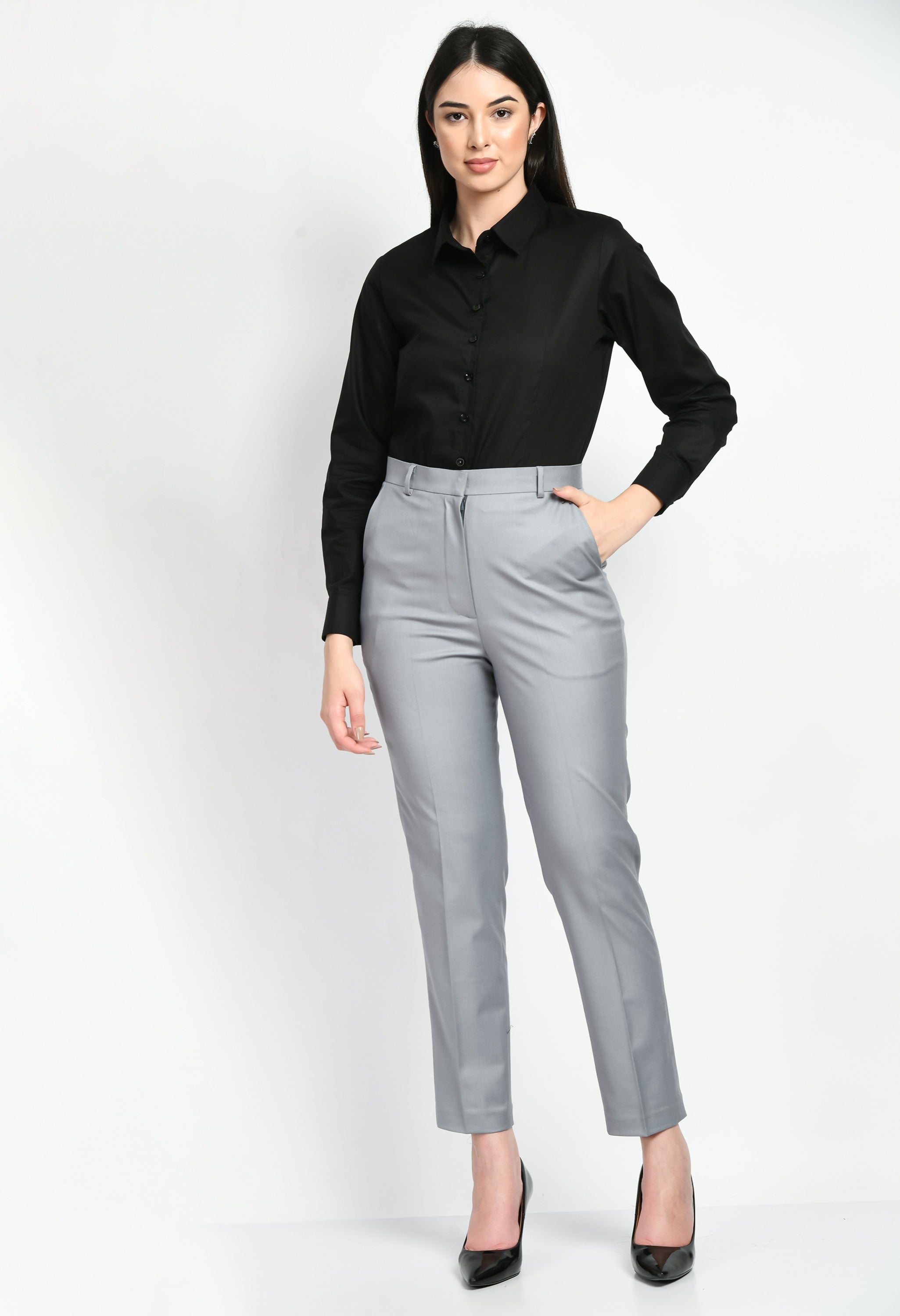 Exude Adroitness Straight Trousers