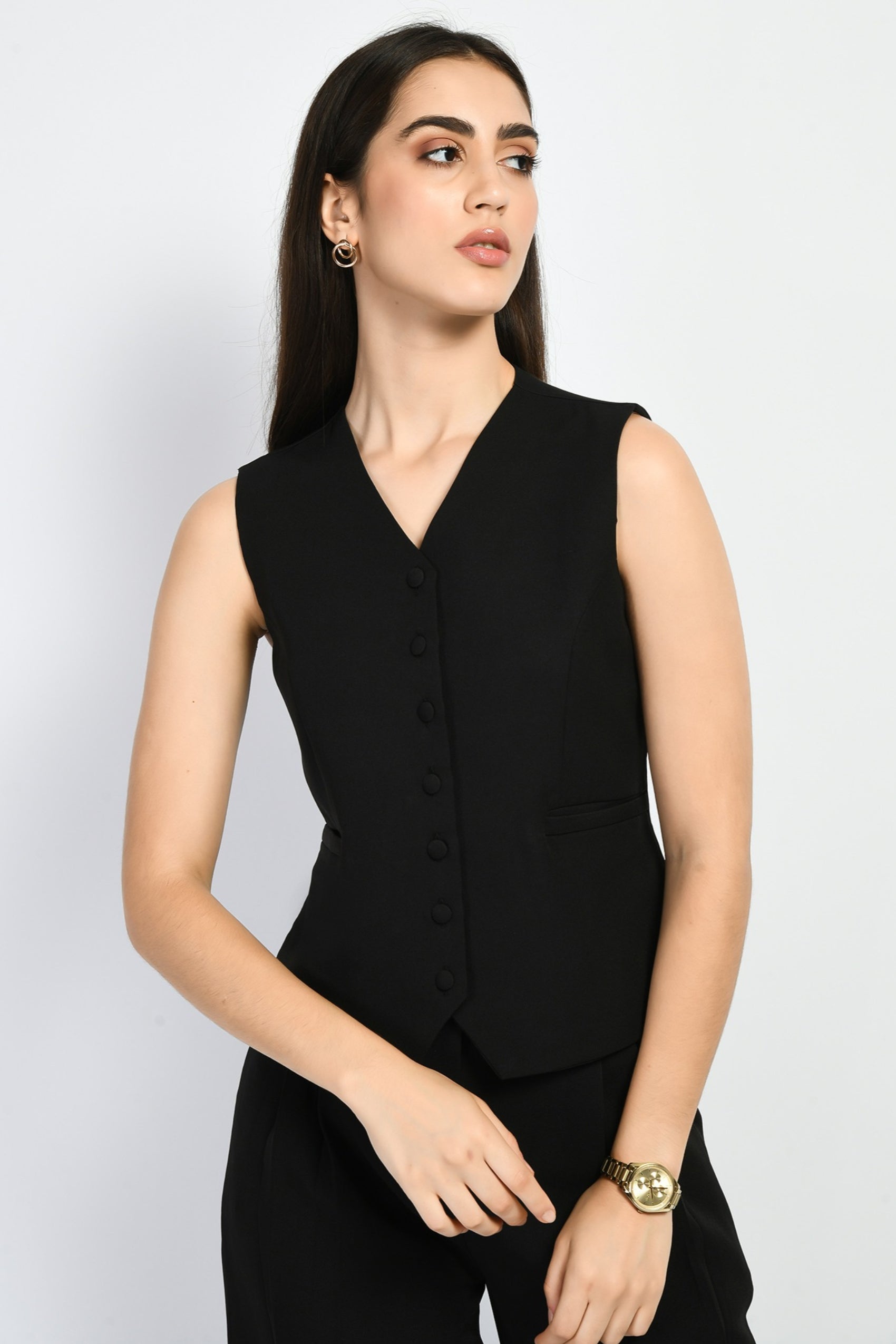 Exude Mysticism Waist-coat Top