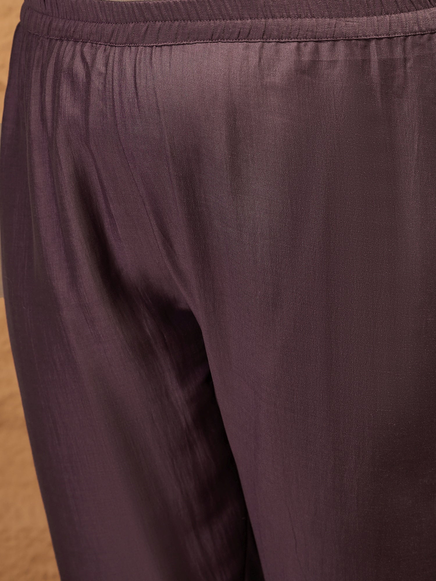 Floral Embroidered A-Line Kurta with Trousers & Dupatta - ID