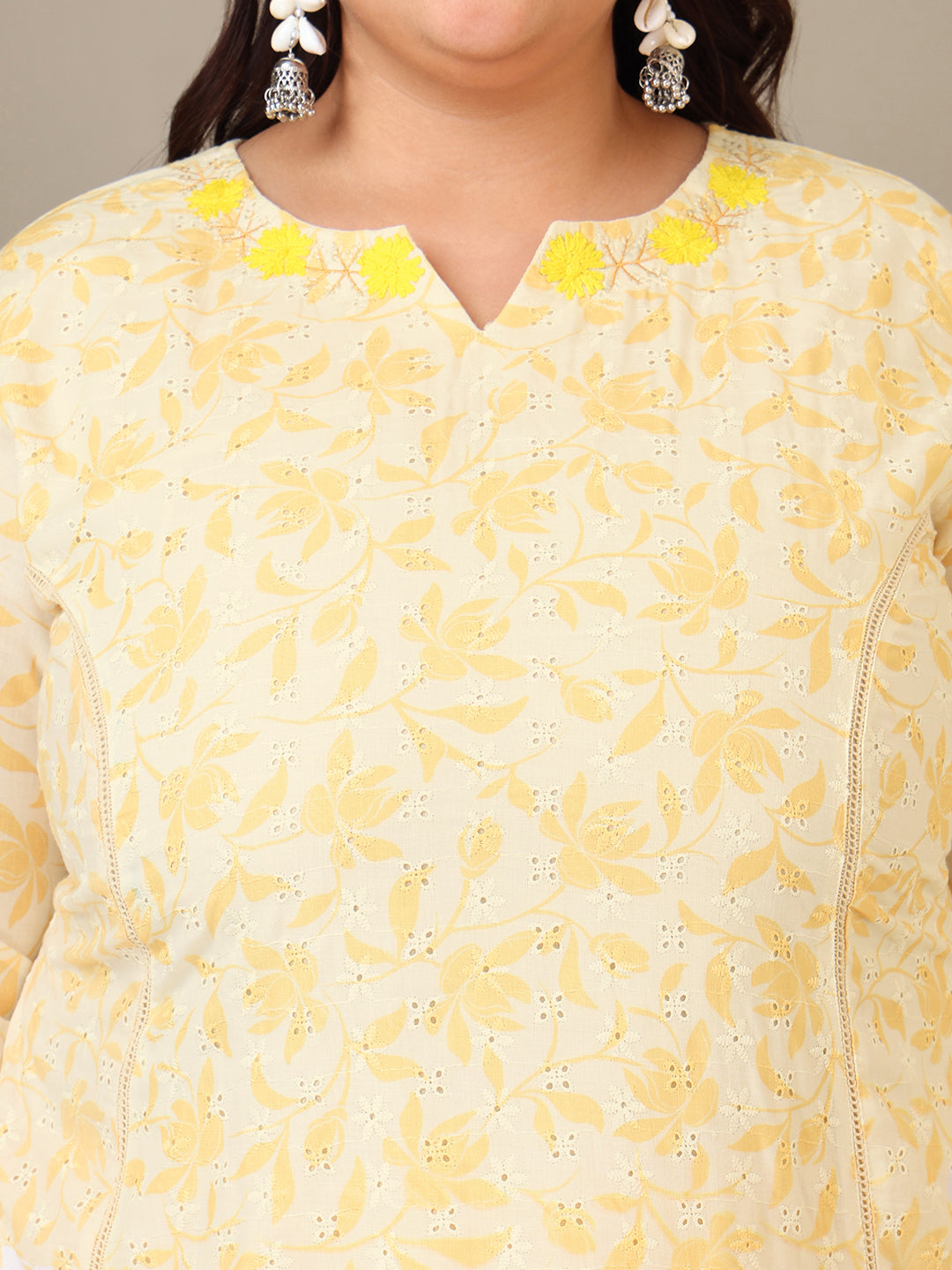 Women Ethnic Motifs Printed Regular Kurta & Trousers With Dupatta - ID