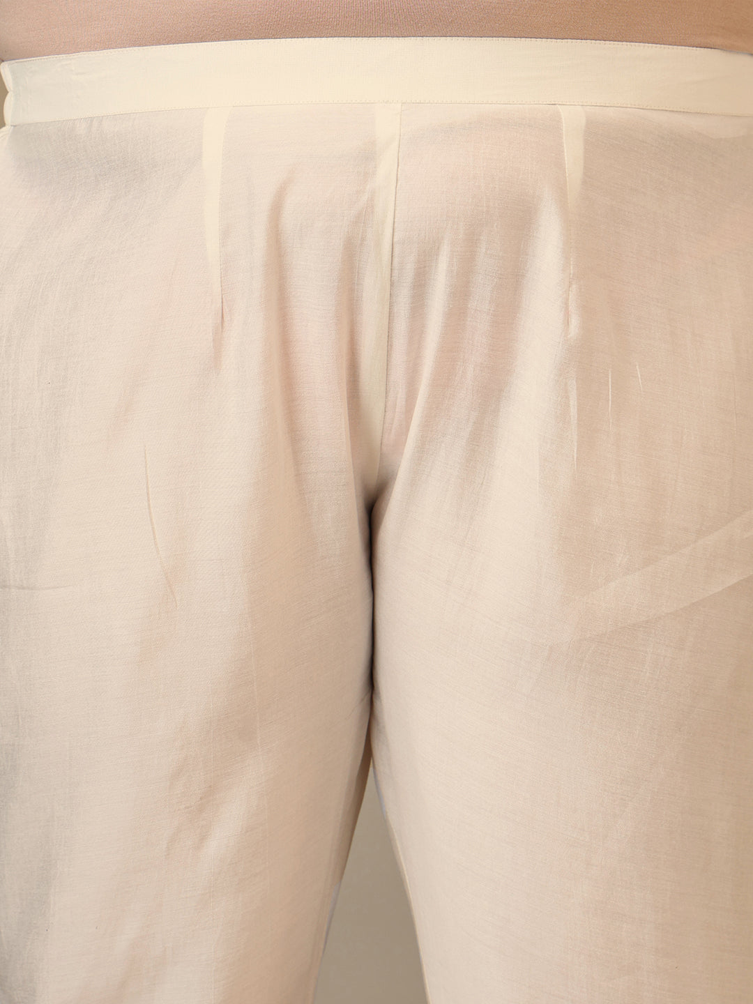 Women Ethnic Motifs Embroidered Thread Work Kurta with Trousers & With Dupatta - ID