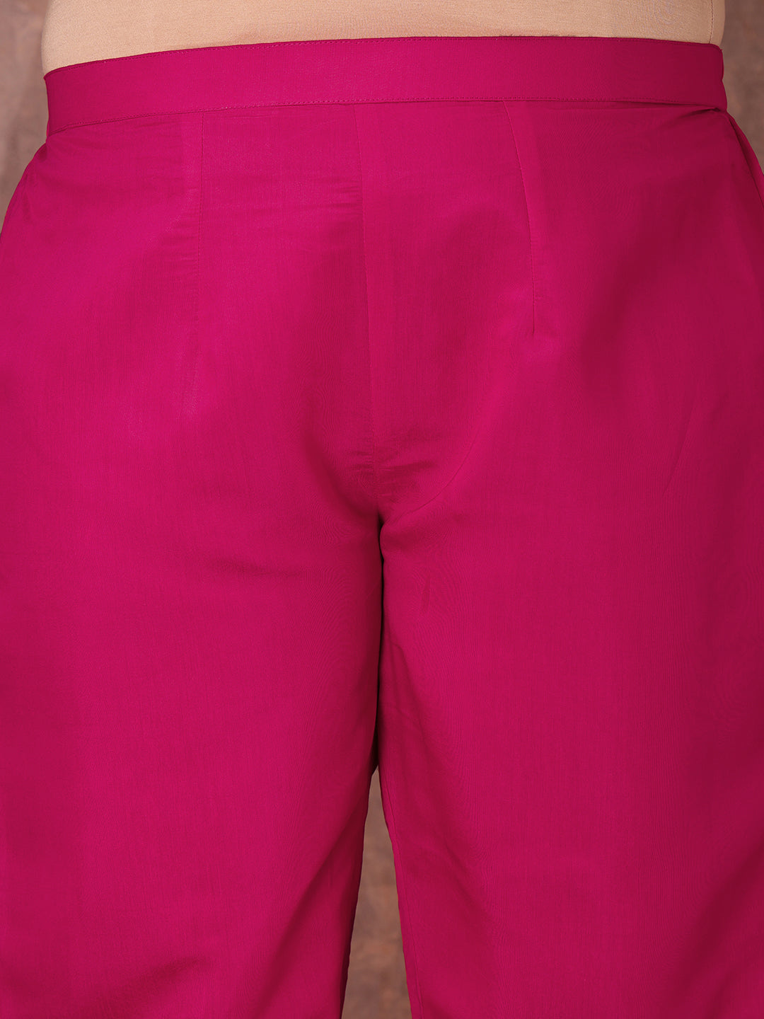 Women Floral Yoke Design Regular Sequinned Kurta with Trousers & With Dupatta - ID