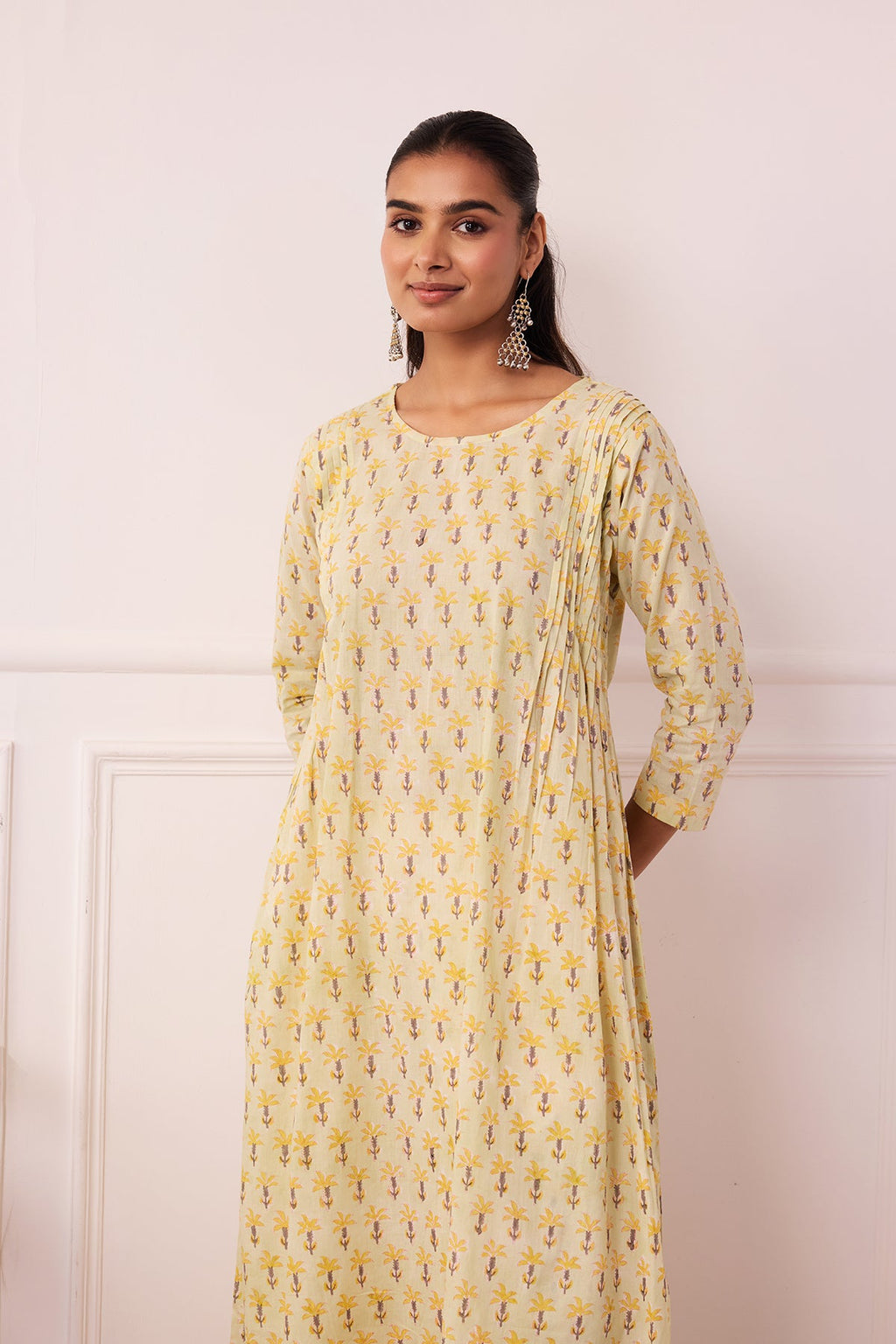 Ambarsariya Green A-Line Suit Set of 3-FL