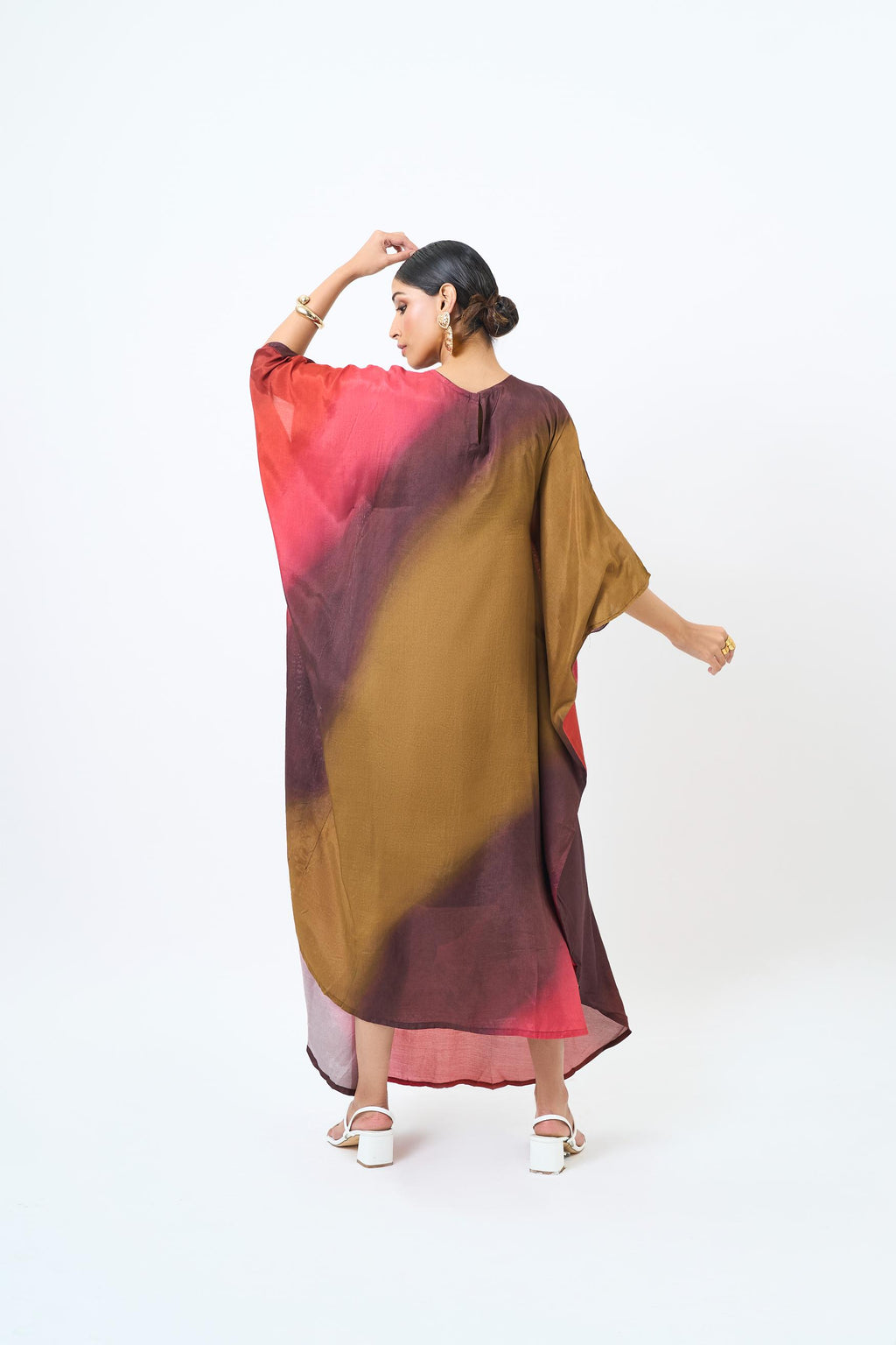 Red Rime Kaftan