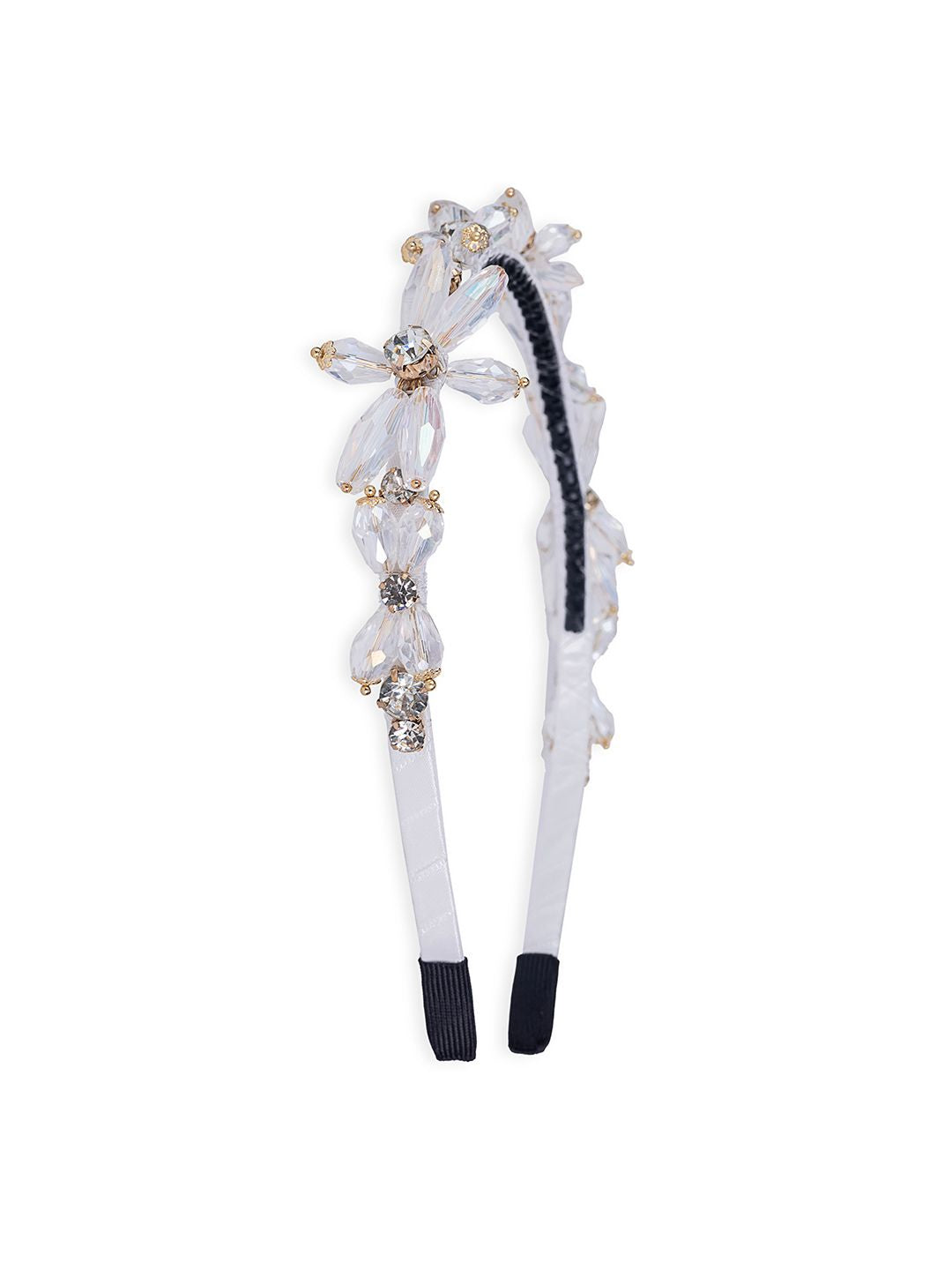 Crystal Elegance Headband White