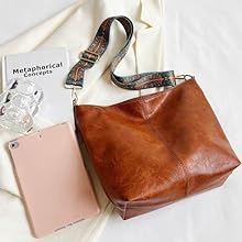Brown Light Weight Pu Leather Sling Bag For Women