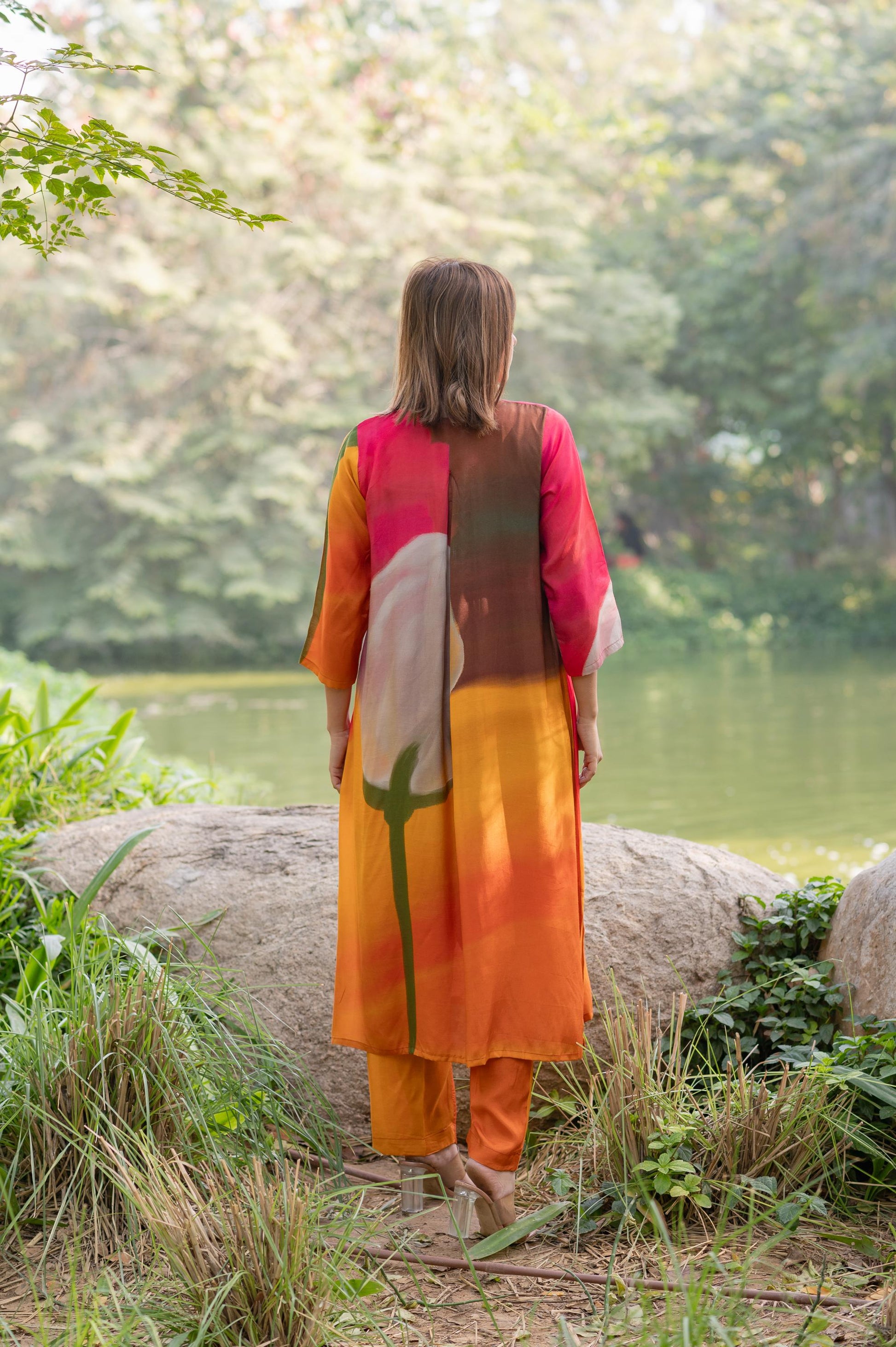 SUN BURNT KURTA SET - SET OF 2- ET