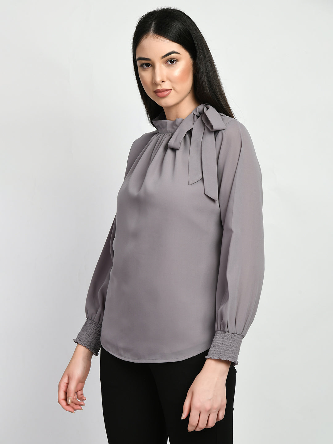 Exude Honesty Side Knot Top