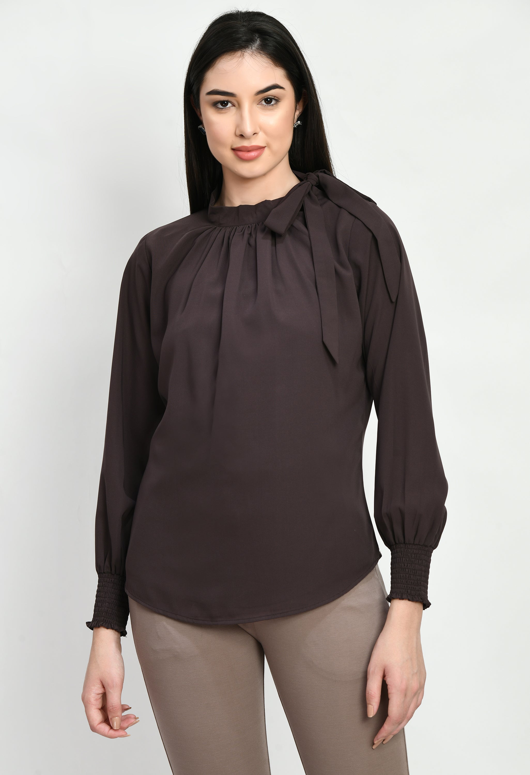 Exude Honesty Side Knot Top