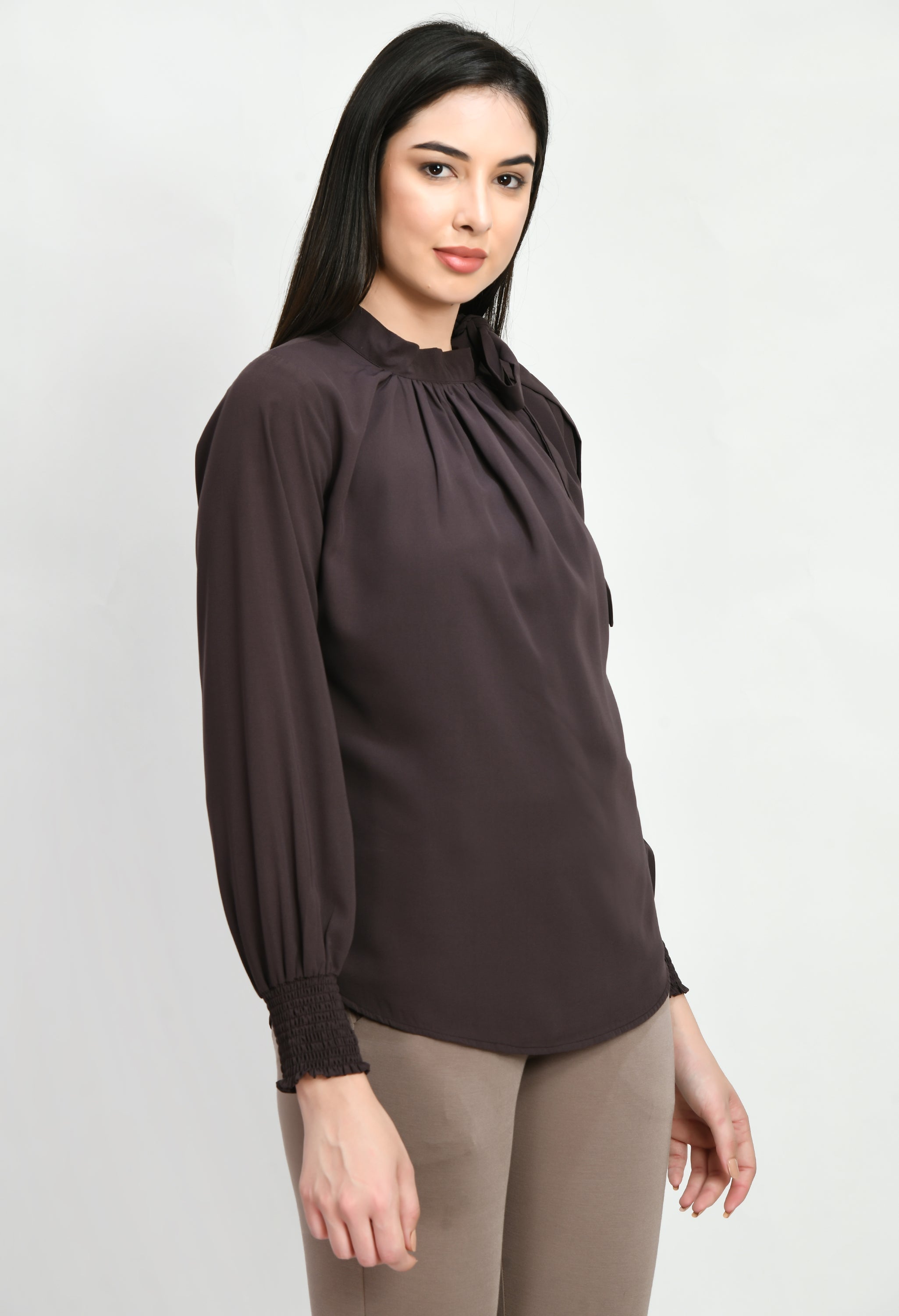 Exude Honesty Side Knot Top