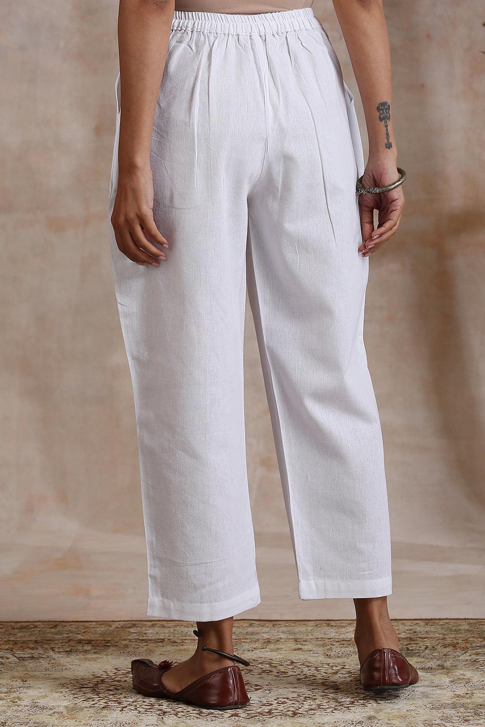 Off-White Flax Farsi Pants