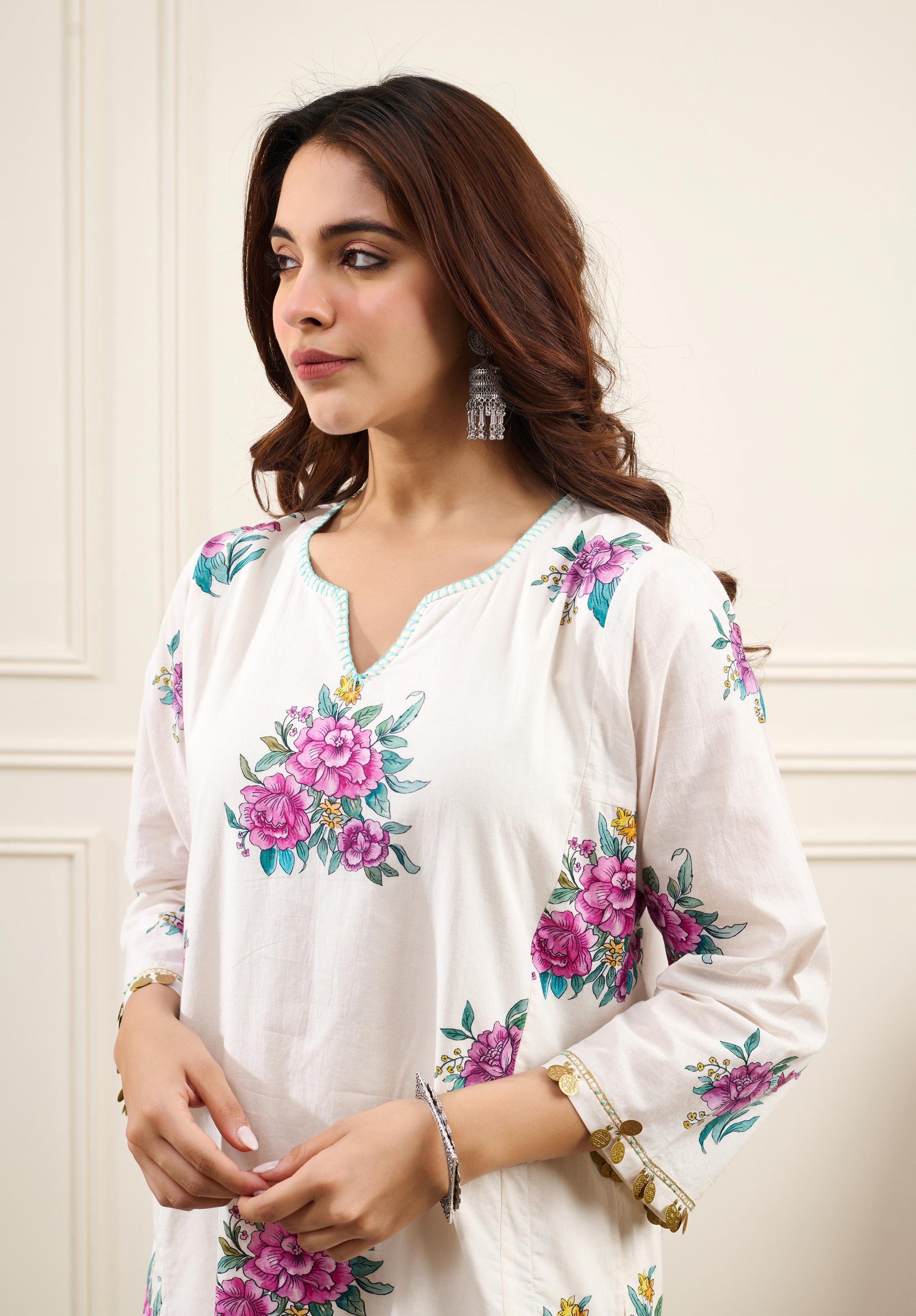 Gul-Boota Kurta Set- SET OF 2