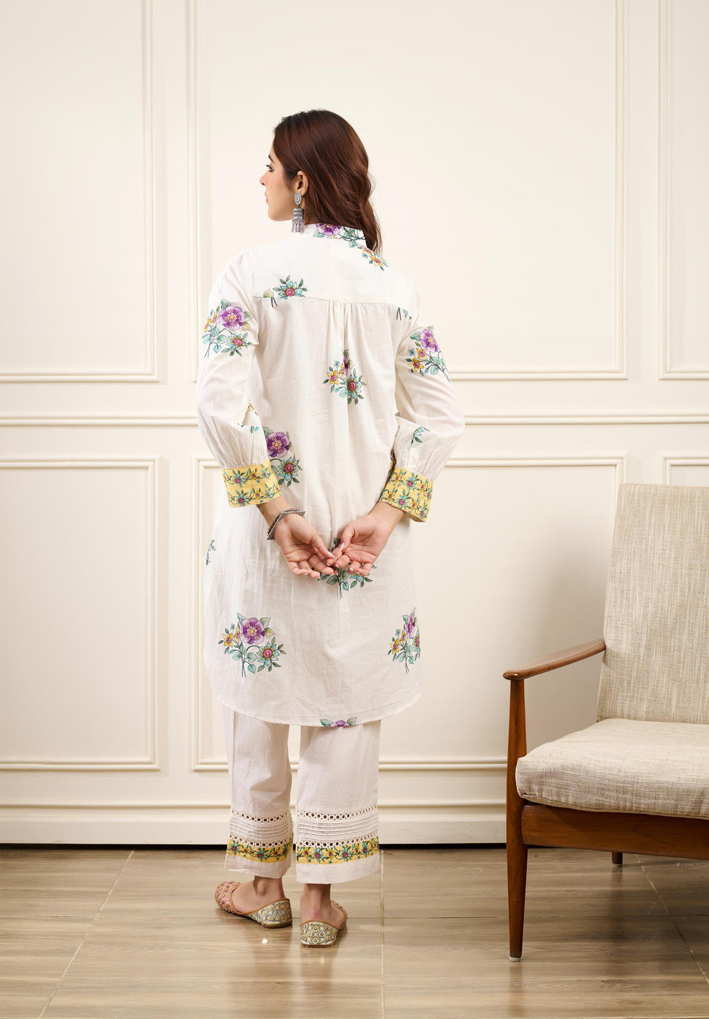 Gul-Mohar Kurta Set- SET OF 2