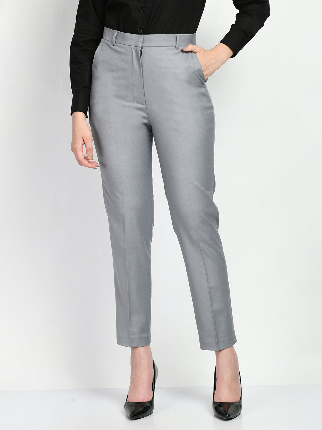 Exude Adroitness Straight Trousers