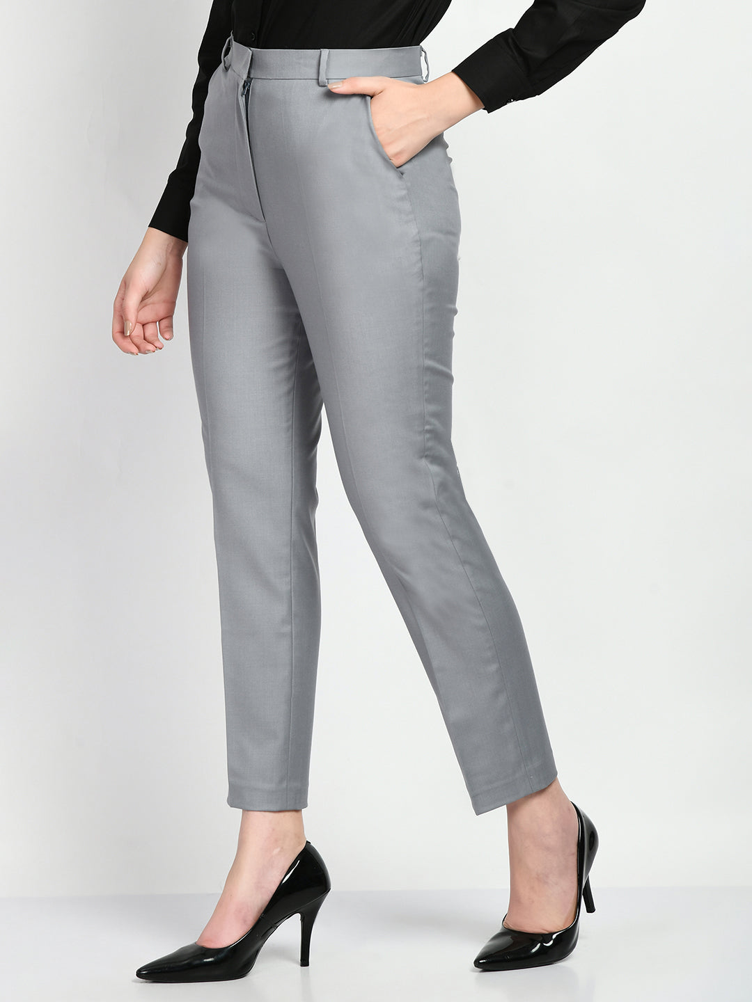 Exude Adroitness Straight Trousers