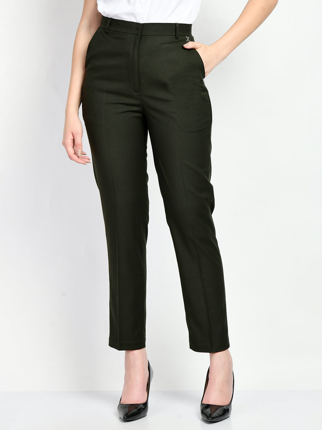 Exude Adroitness Straight Trousers