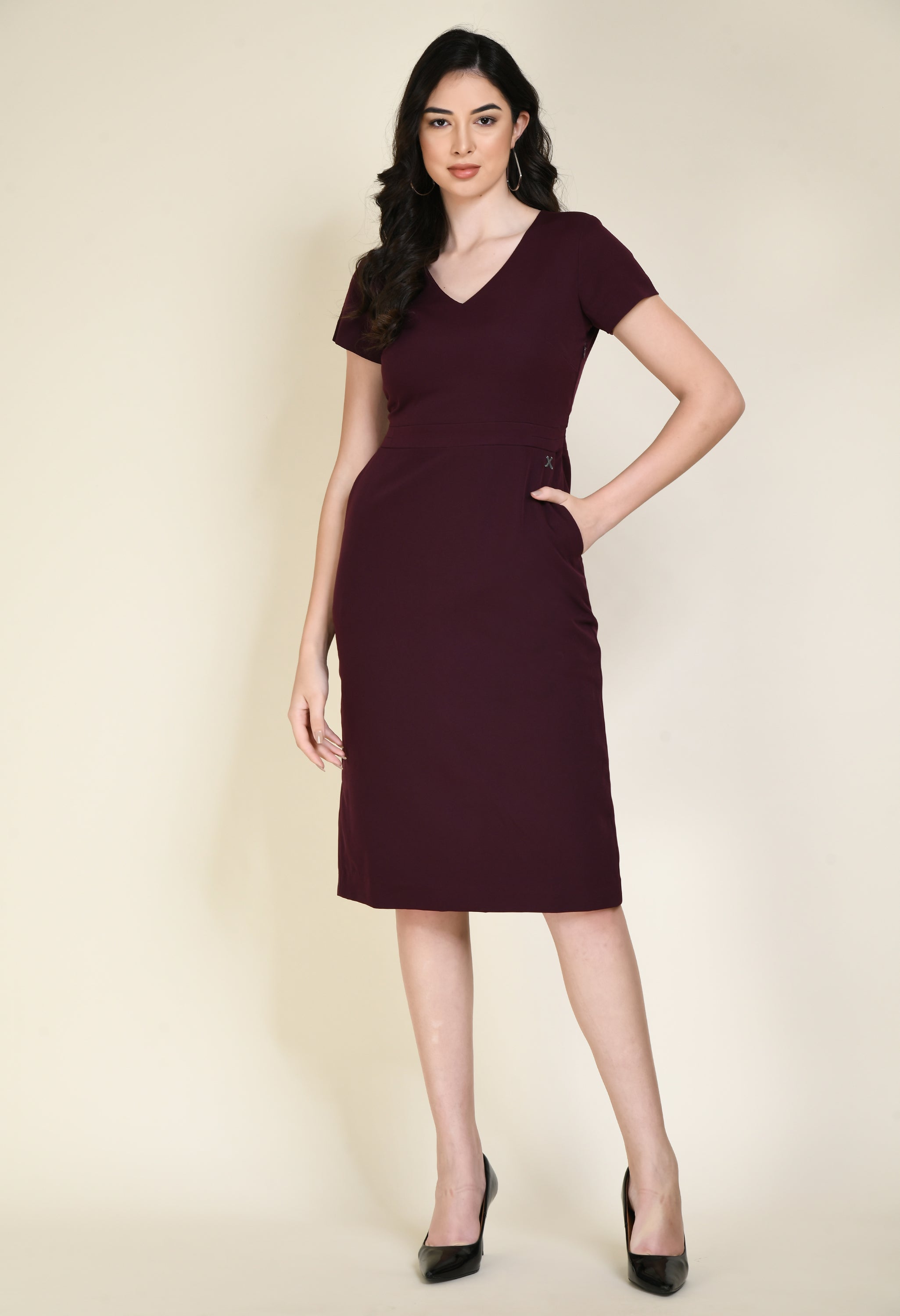 Exude Composure Sheath Dress