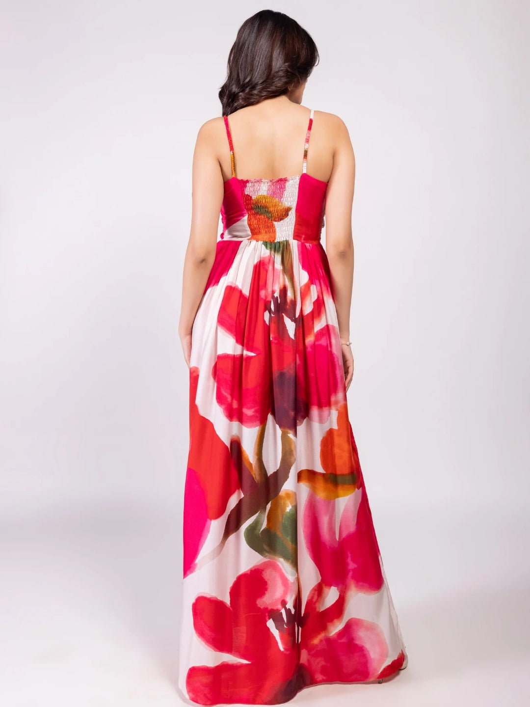 Zinnia Printed Maxi Dress