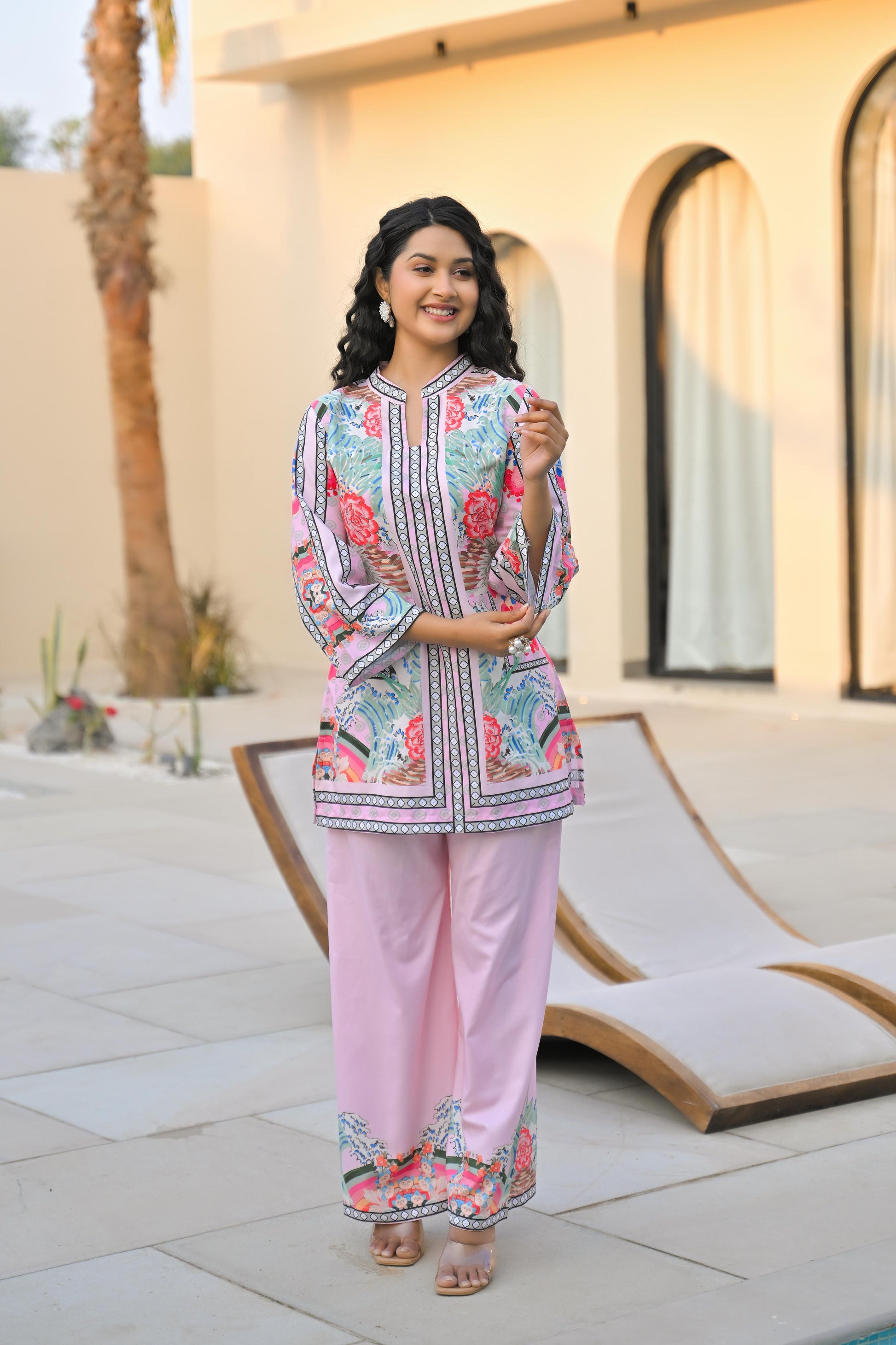 Vastramaya candy cotton co-ord set