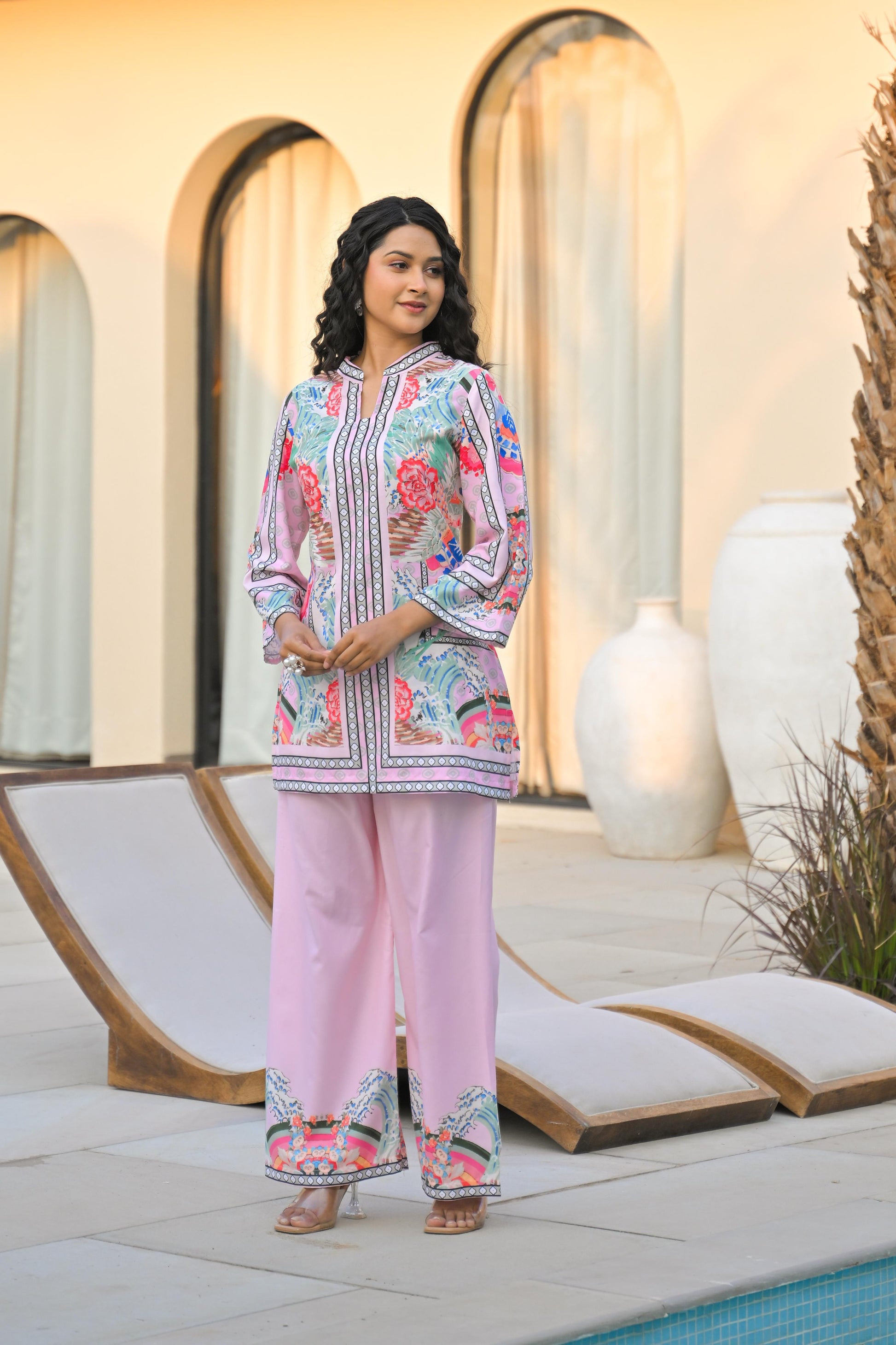 Vastramaya candy cotton co-ord set