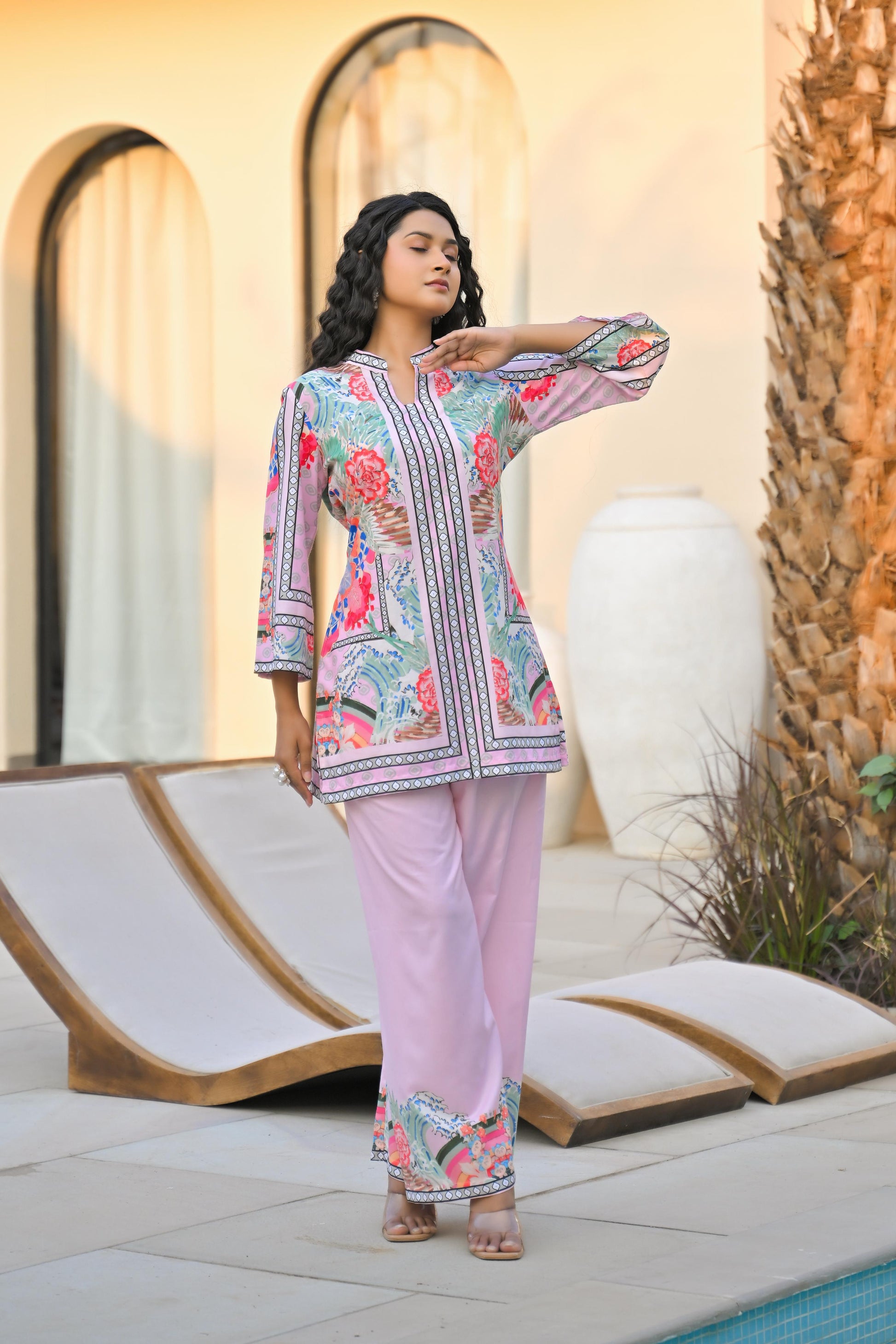 Vastramaya candy cotton co-ord set