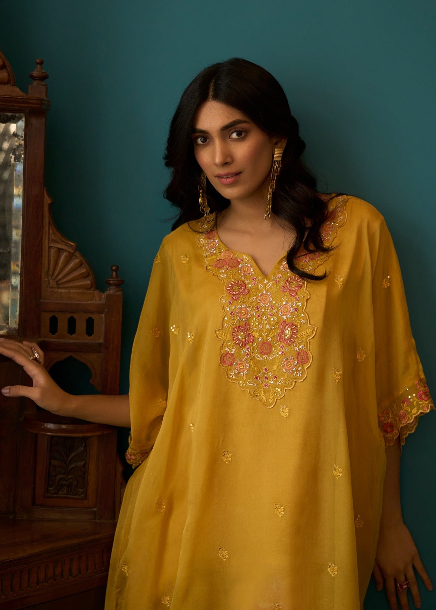 Aster Amber Premium fusion wear co-ord set- AL