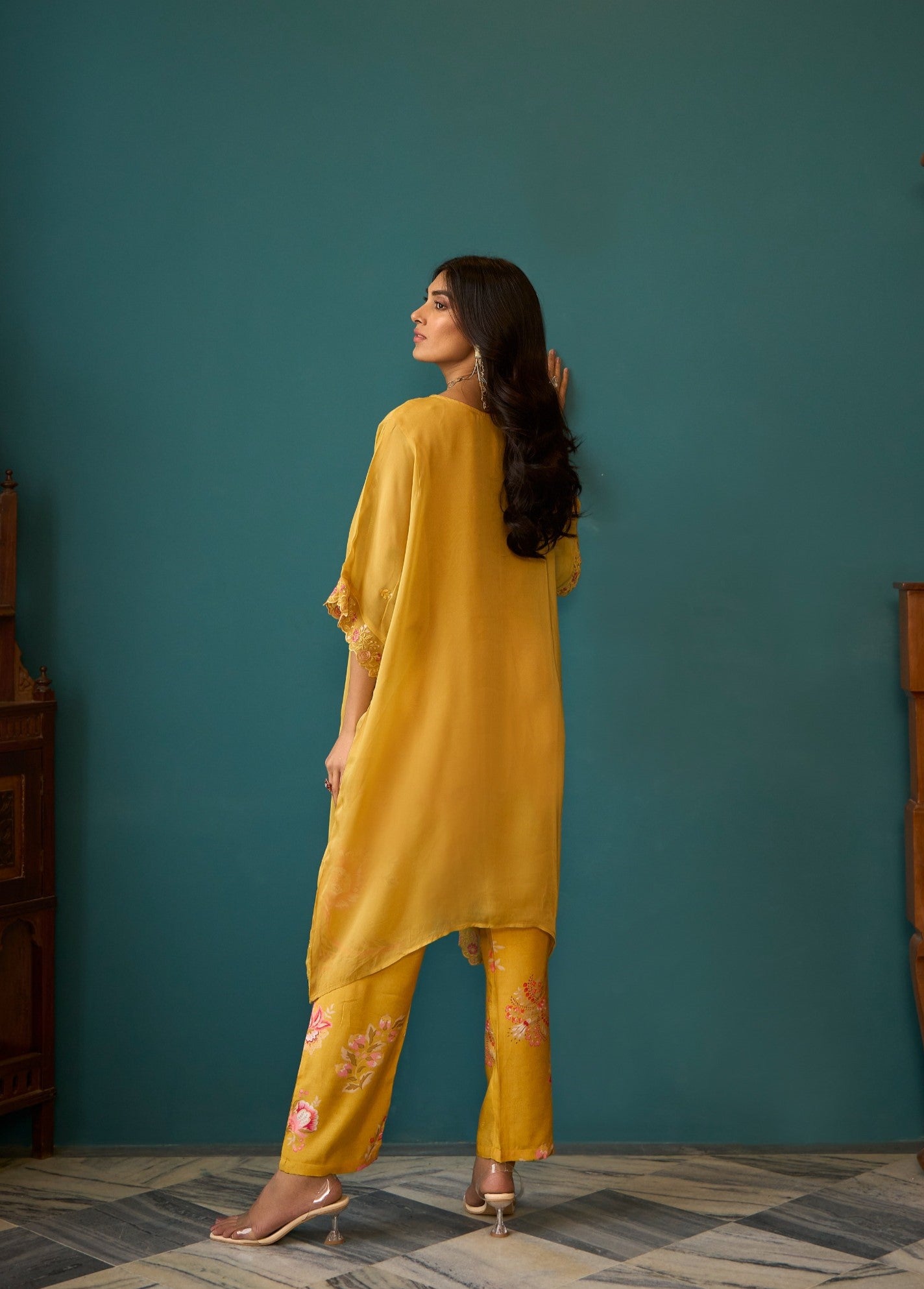 Aster Amber Premium fusion wear co-ord set- AL