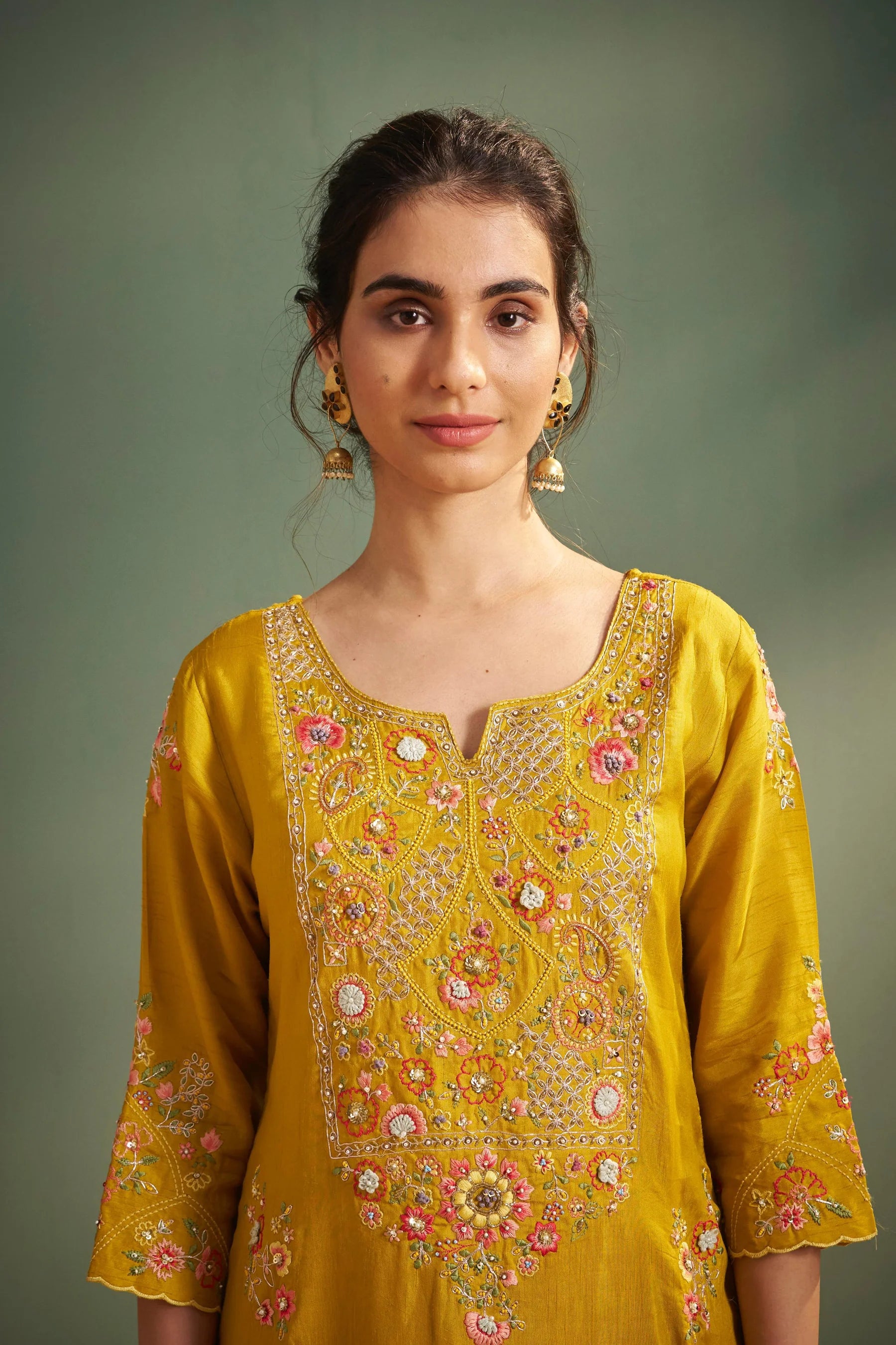 Ira Amber Full Work Suit Set-AL