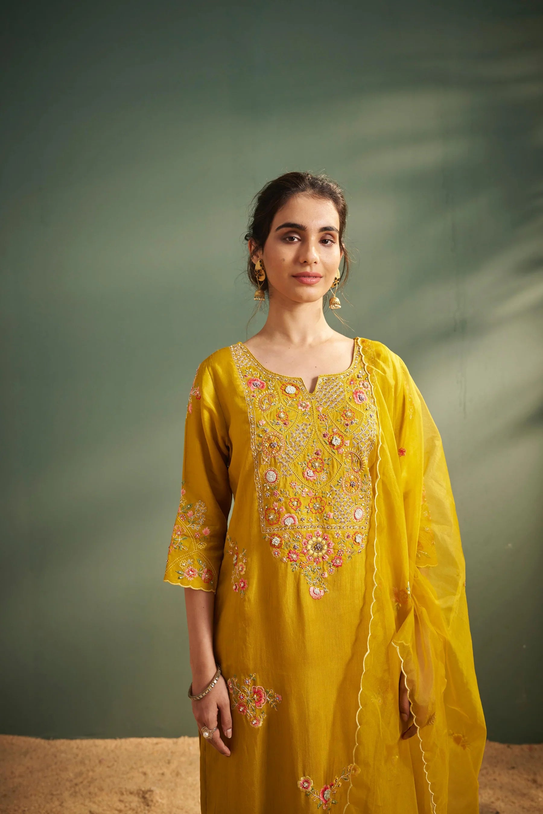 Ira Amber Full Work Suit Set-AL