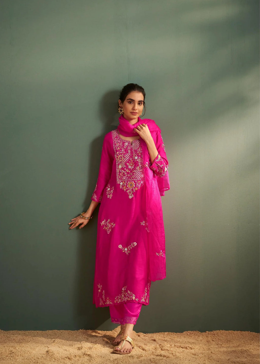 Ira Rose Full Work Suit set-AL