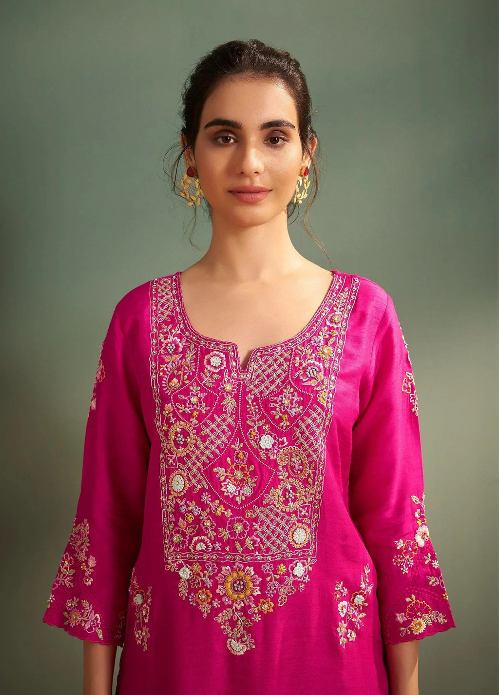 Ira Rose Full Work Suit set-AL