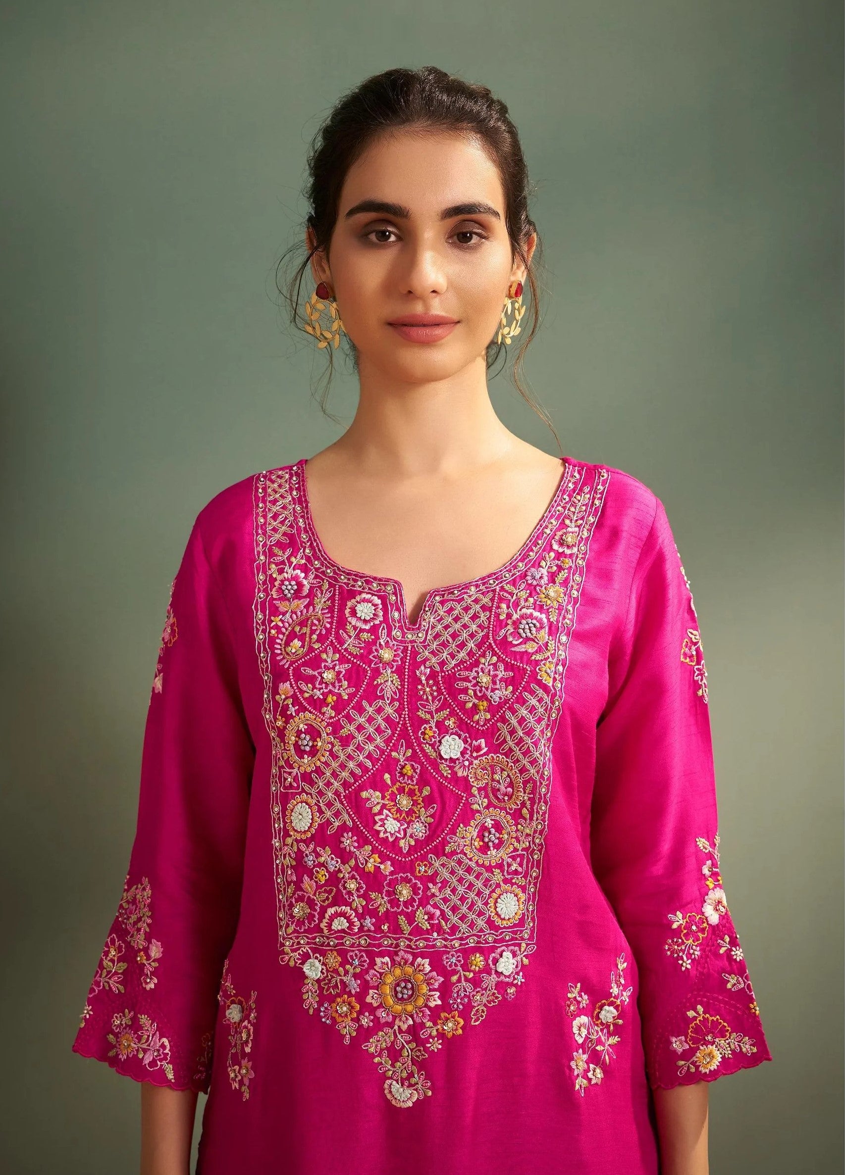 Ira Rose Full Work Suit set-AL