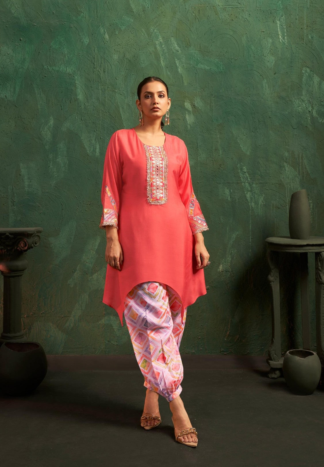 Ira poppy fusion wear set-AL