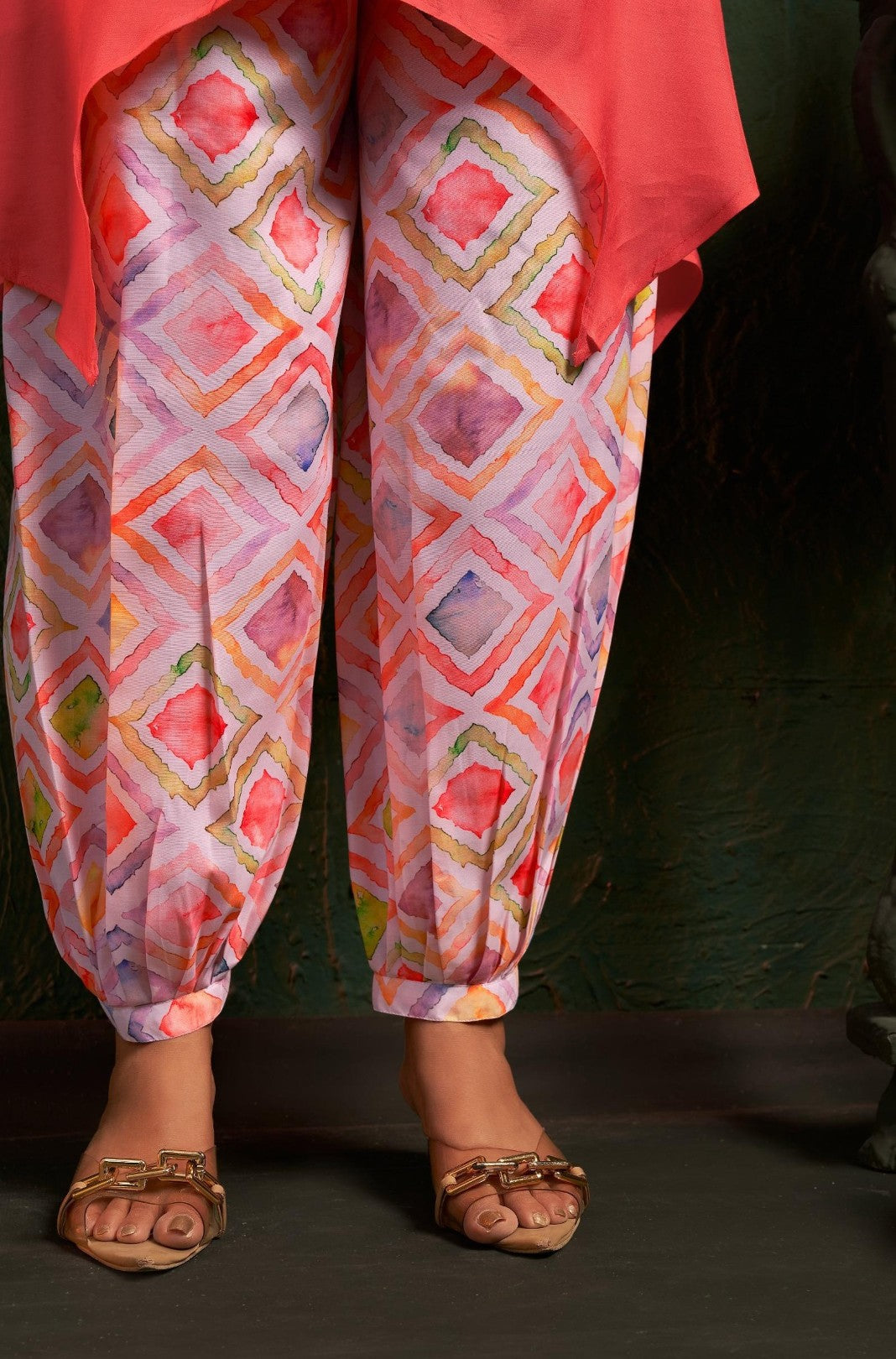 Ira poppy fusion wear set-AL