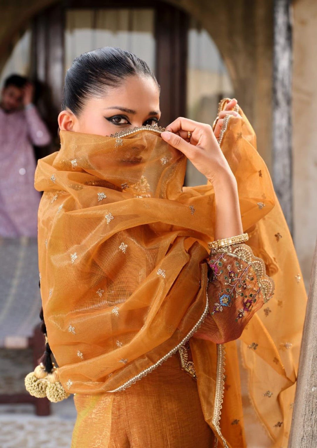 Gambhir Kesari full work suit set-AL