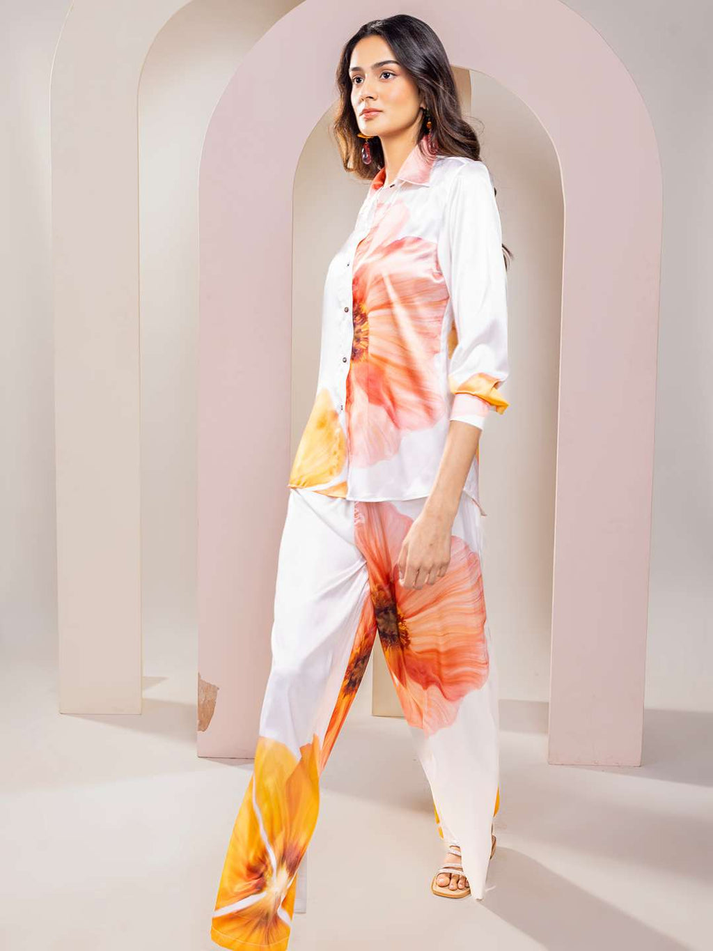 Sunbloom Printed Co-ord Set (Set of 2)