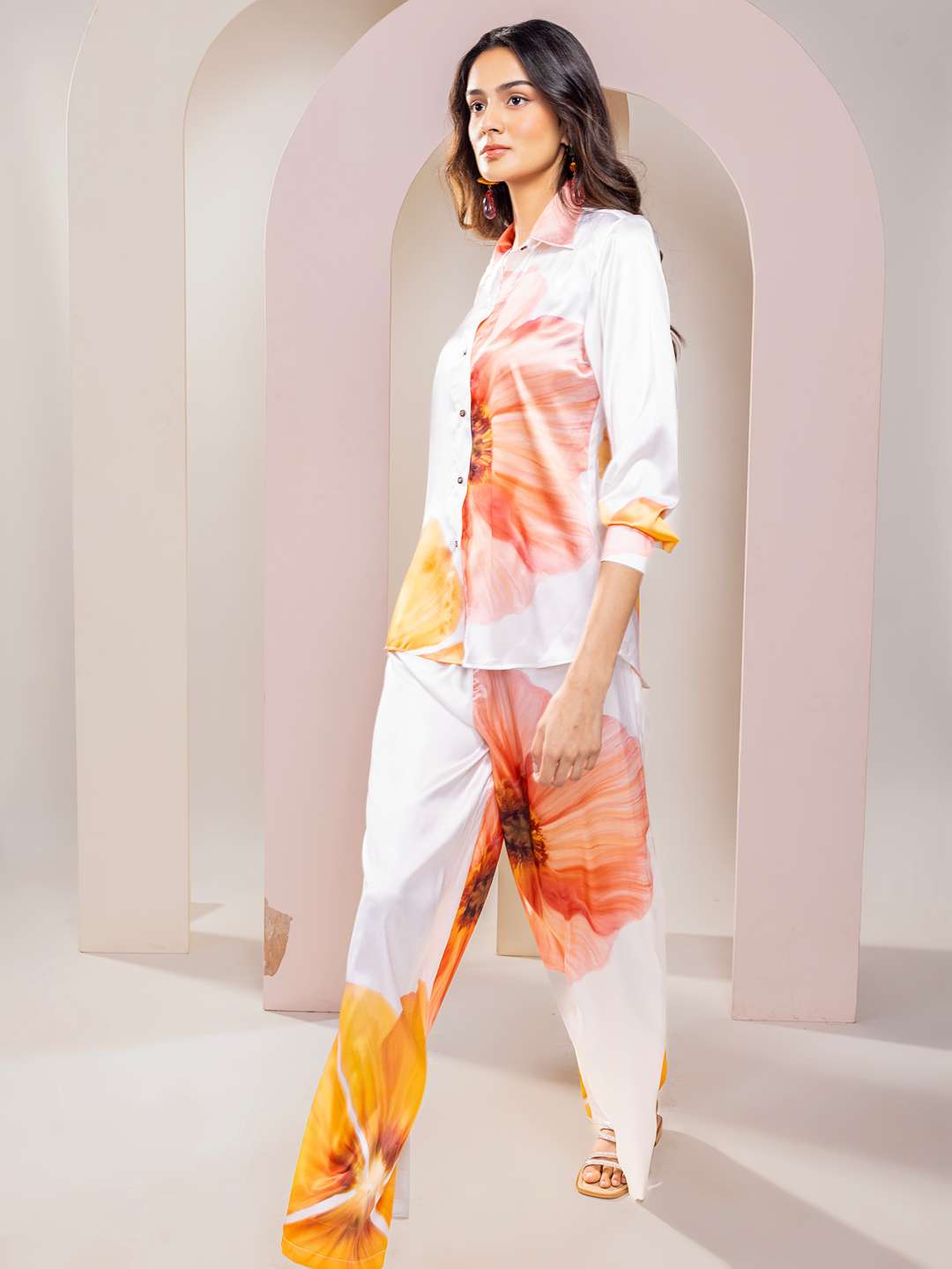 Sunbloom Printed Co-ord Set (Set of 2)