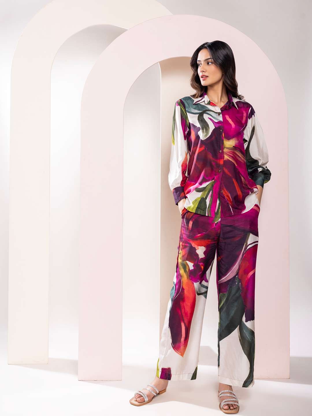 Whimsy Printed Co-ord Set (Set of 2)