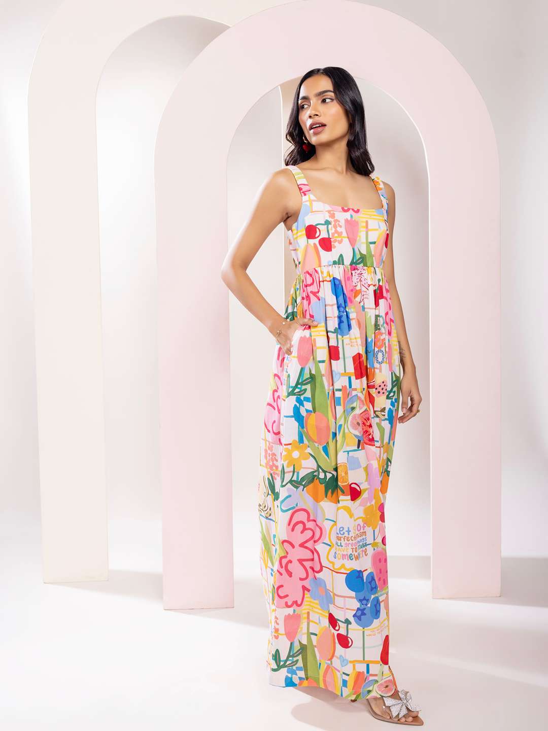 Sugar Printed Maxi Dress
