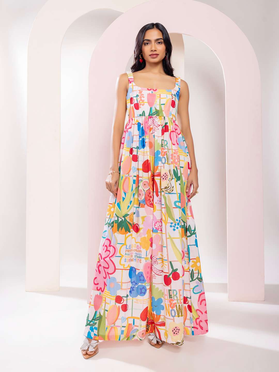 Sugar Printed Maxi Dress