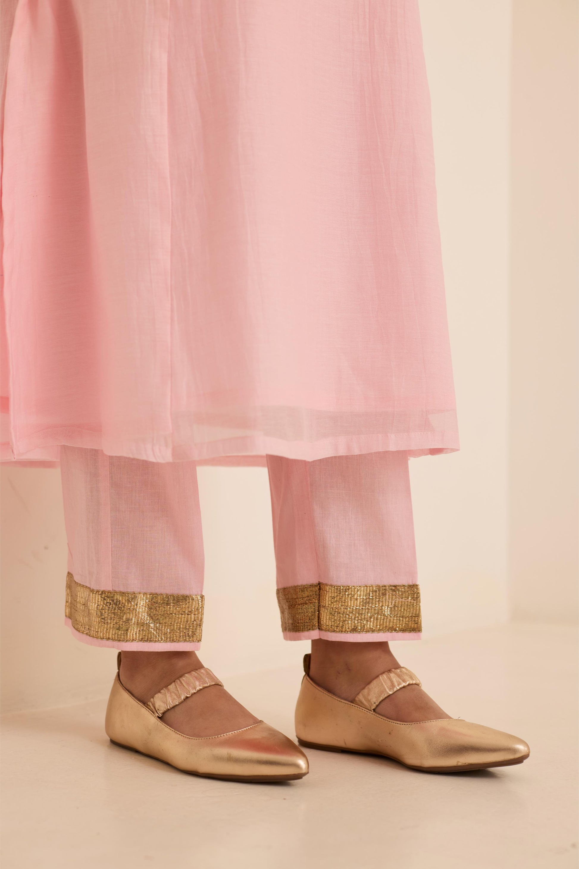 Blush Mukaish Set-JA